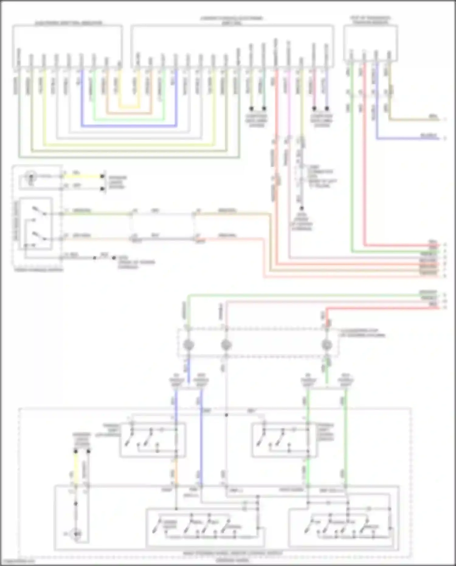 Wiring diagram h-can high for Kia Sorento IV (2020-2024) (2 of 10)