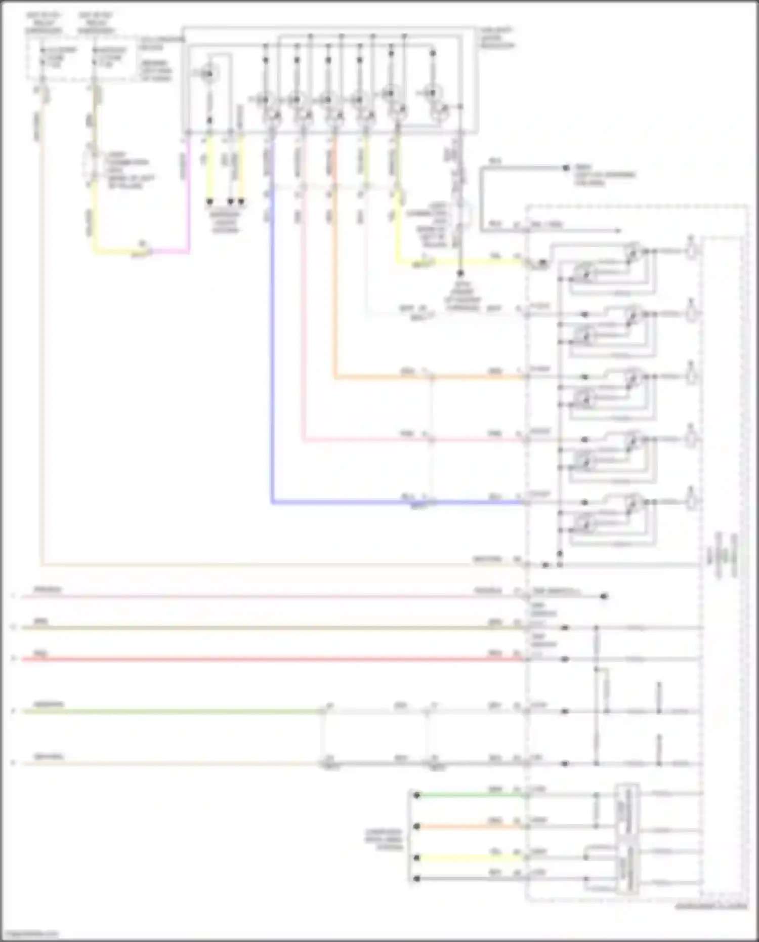 Wiring diagram icu-c for Kia Sorento IV (2020-2024) (73 of 79)