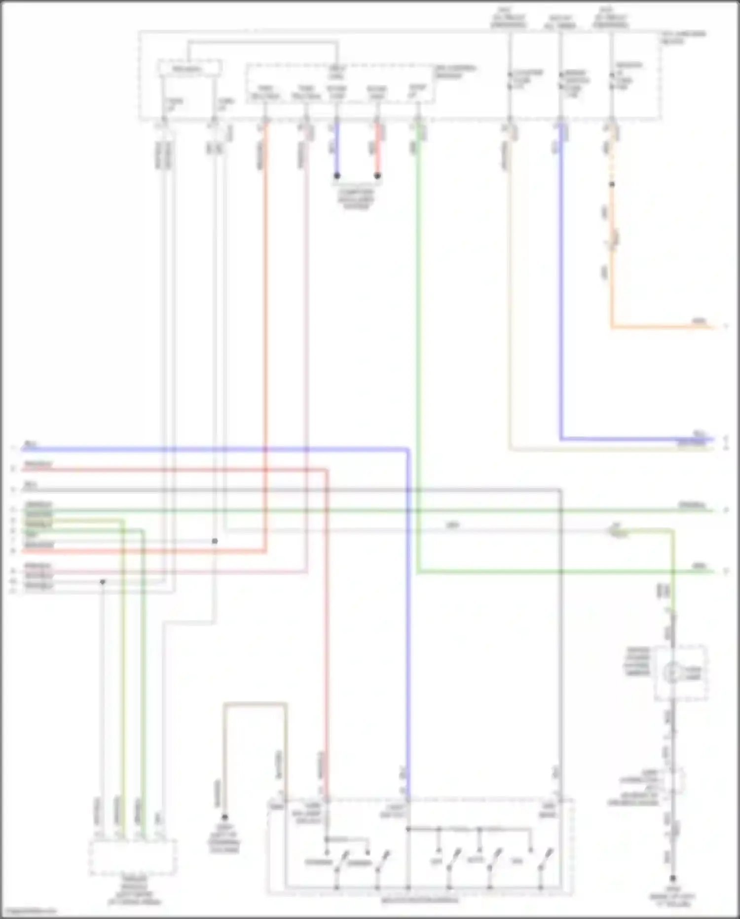 Wiring diagram module 10 fuse for Kia Sorento IV (2020-2024) (6 of 12)