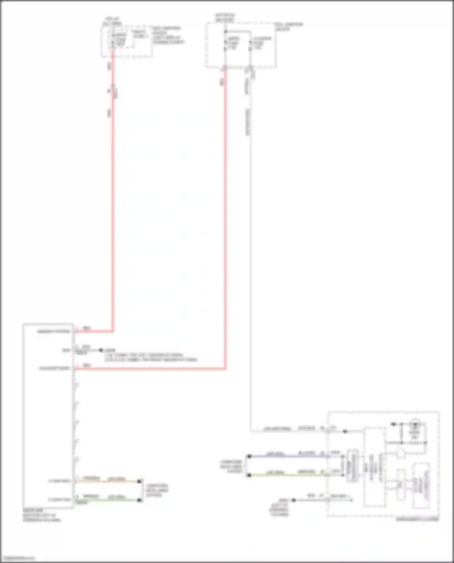 Wiring diagram multi fuse 2 for Kia Sorento IV (2020-2024) (5 of 20)