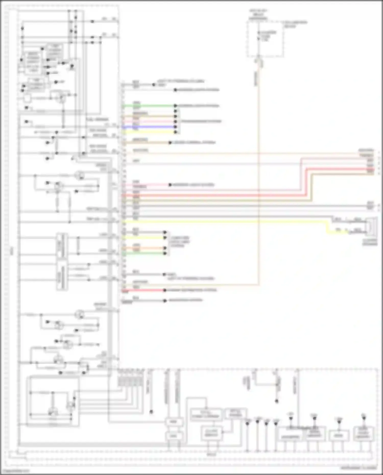 Wiring diagram n out for Kia Sorento IV (2020-2024) (4 of 5)