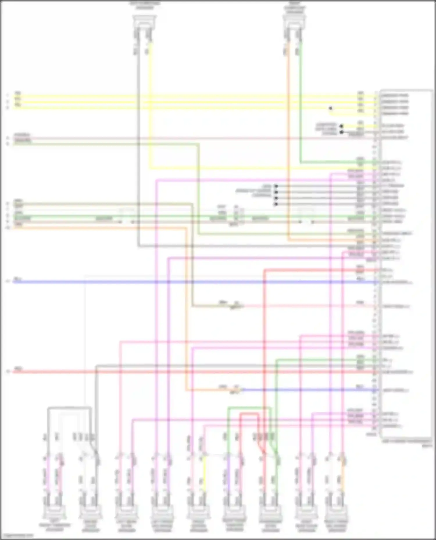 Wiring diagram ppl/blk for Kia Sorento IV (2020-2024) (1 of 11)