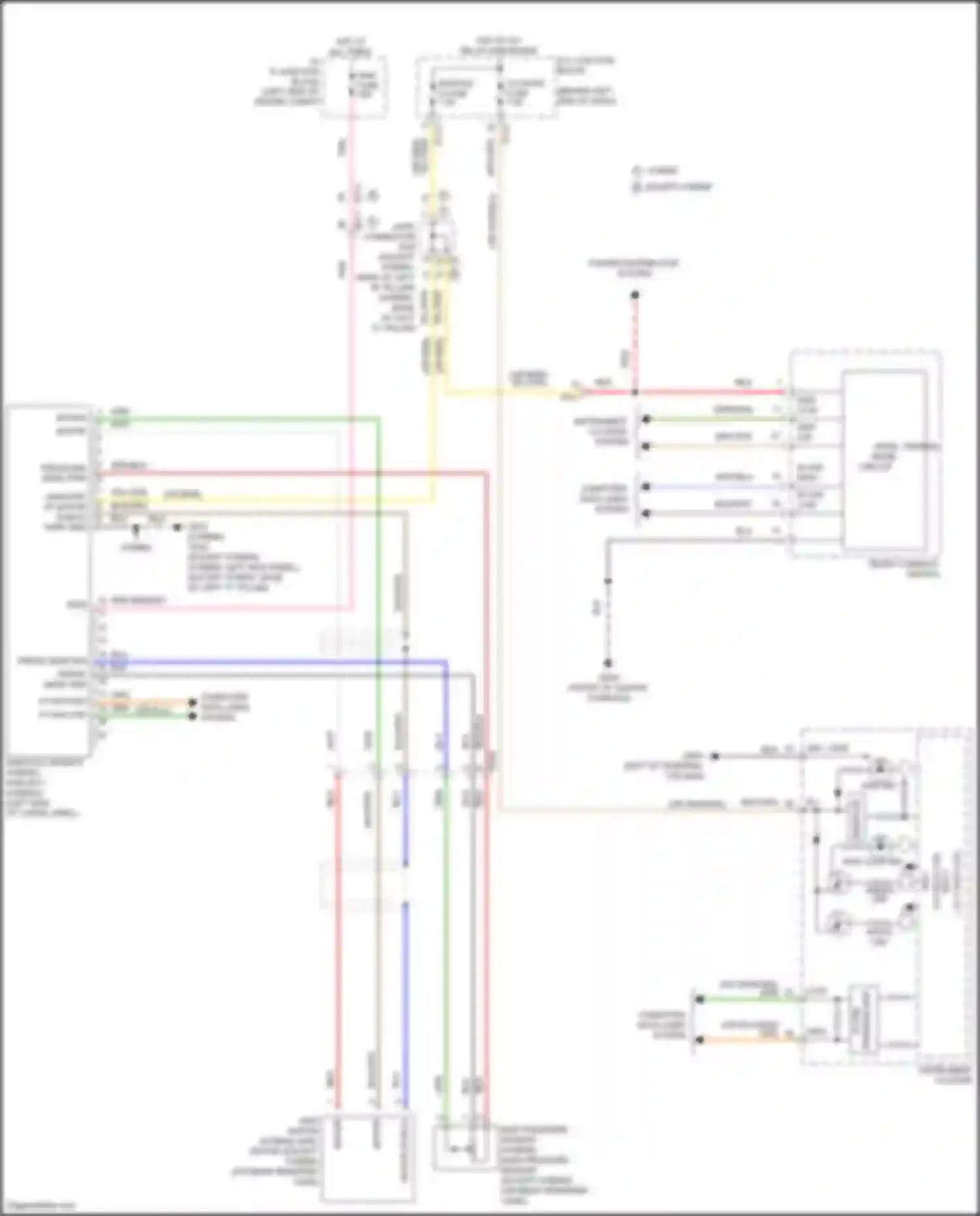 Wiring diagram press sens gnd for Kia Sorento IV (2020-2024) (1 of 3)