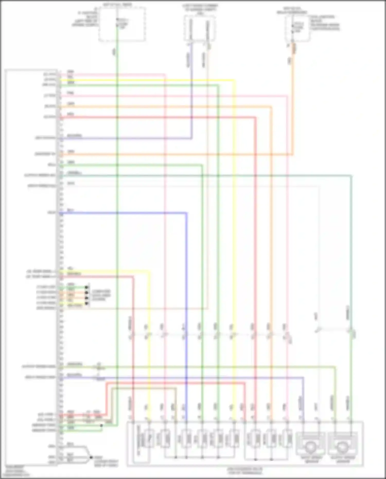 Wiring diagram tcu 1 fuse for Kia Sorento IV (2020-2024) (1 of 5)