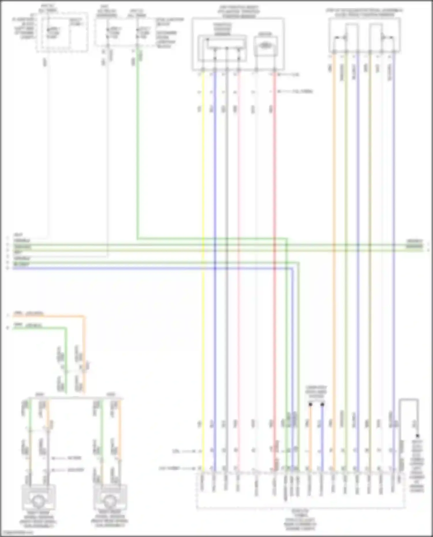 Wiring diagram wht for Kia Sorento IV (2020-2024) (127 of 241)