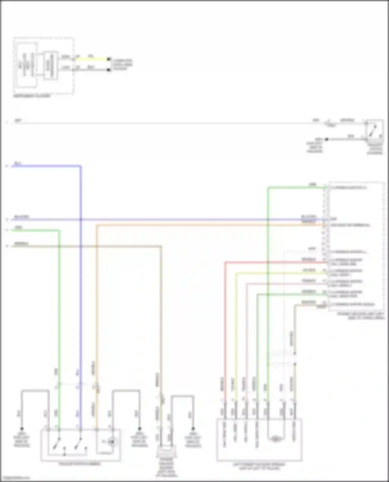 Wiring diagram yel/blk for Kia Sorento IV (2020-2024) (39 of 83)