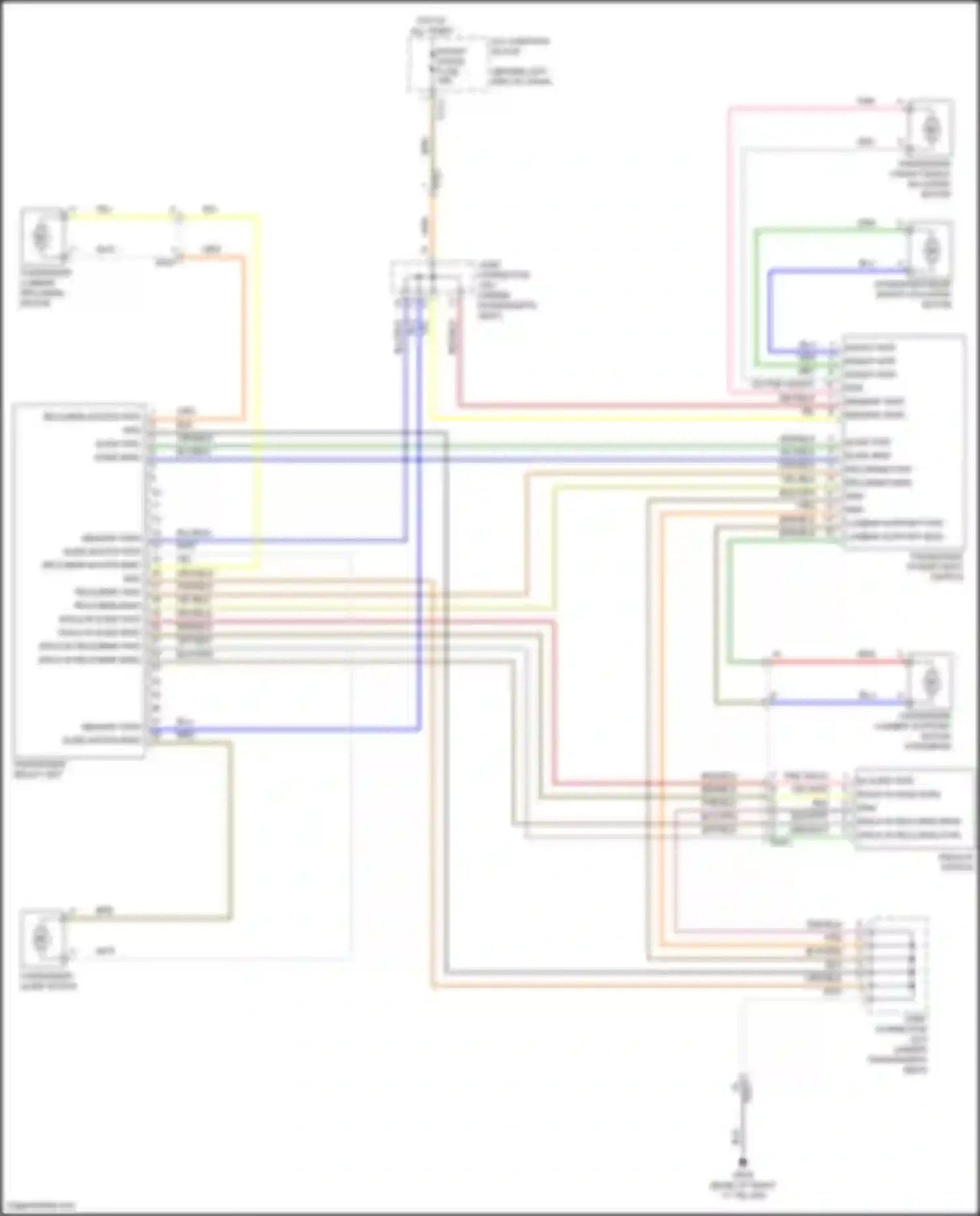 Wiring diagram yel/blk for Kia Sorento IV (2020-2024) (55 of 83)