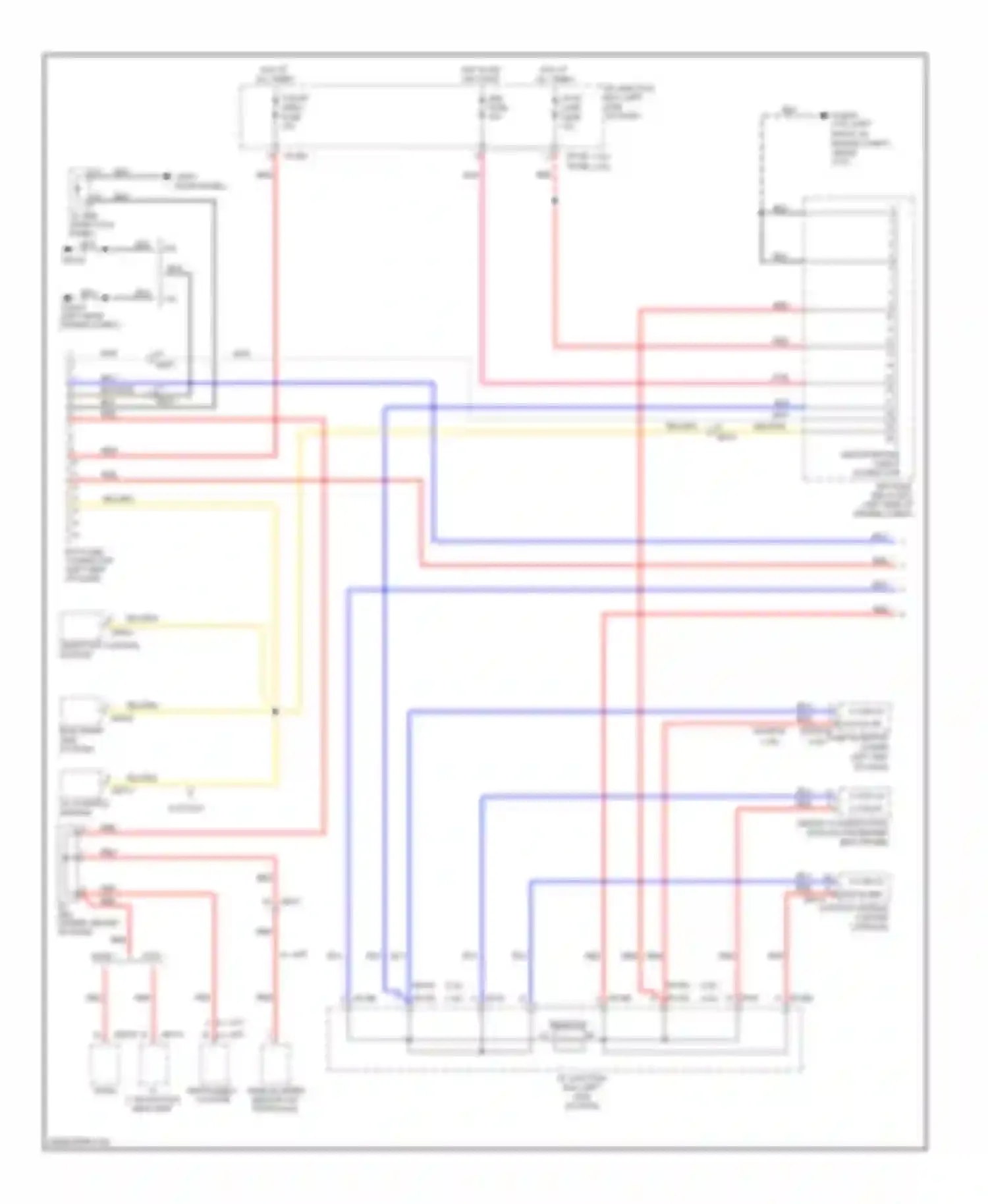Soul Kia I facelift (2011-2014): Computer data lines circuit (1 of 2)