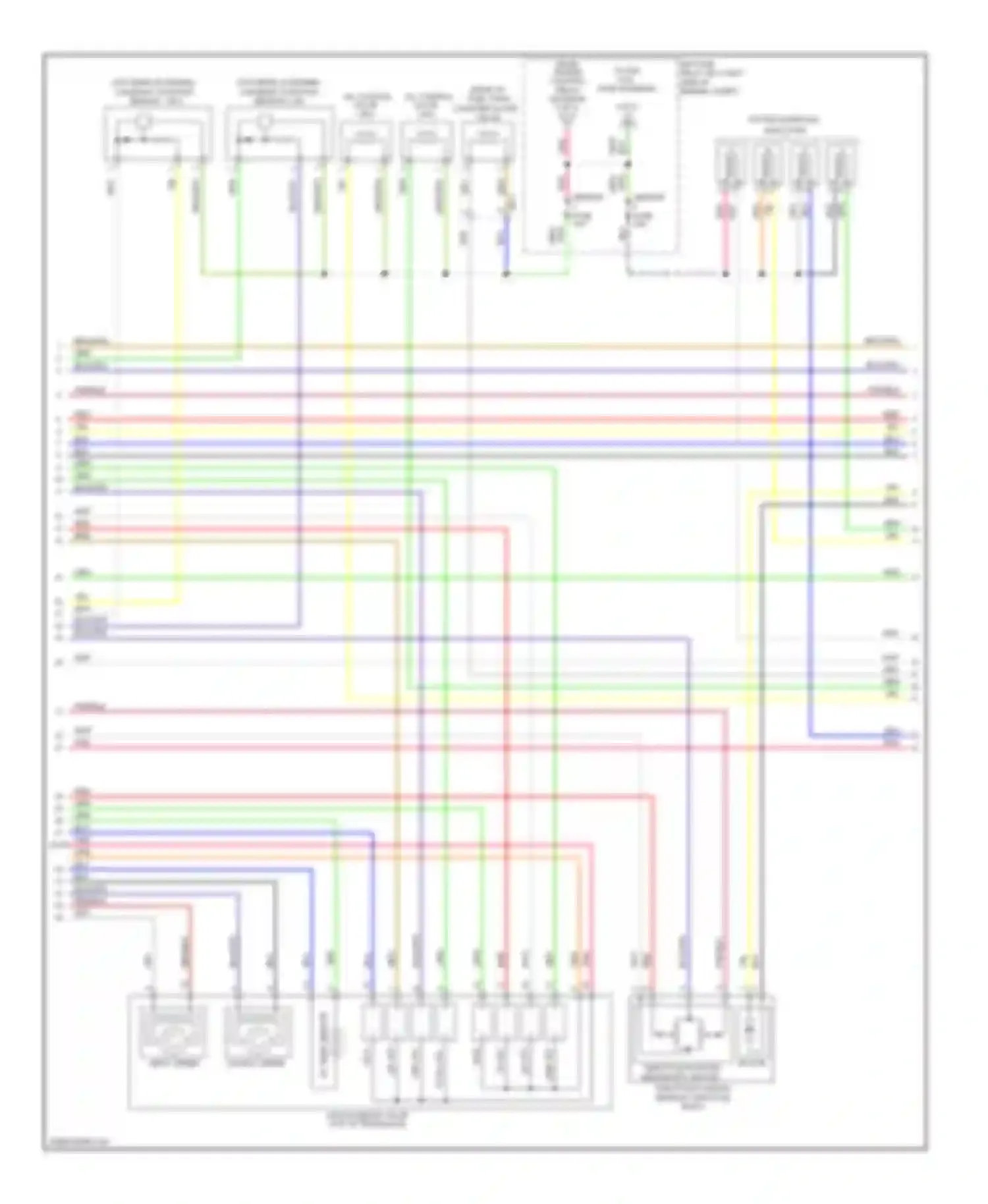 Soul Kia I facelift (2011-2014): Wiring diagram engine performance 2.0l, mfi control circuit, a/t (3 of 5)