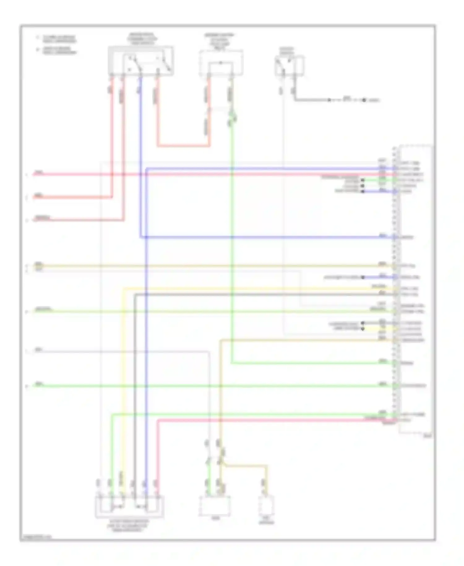 Soul Kia I facelift (2011-2014): Wiring diagram engine performance 2.0l, mfi control circuit, m/t (5 of 5)
