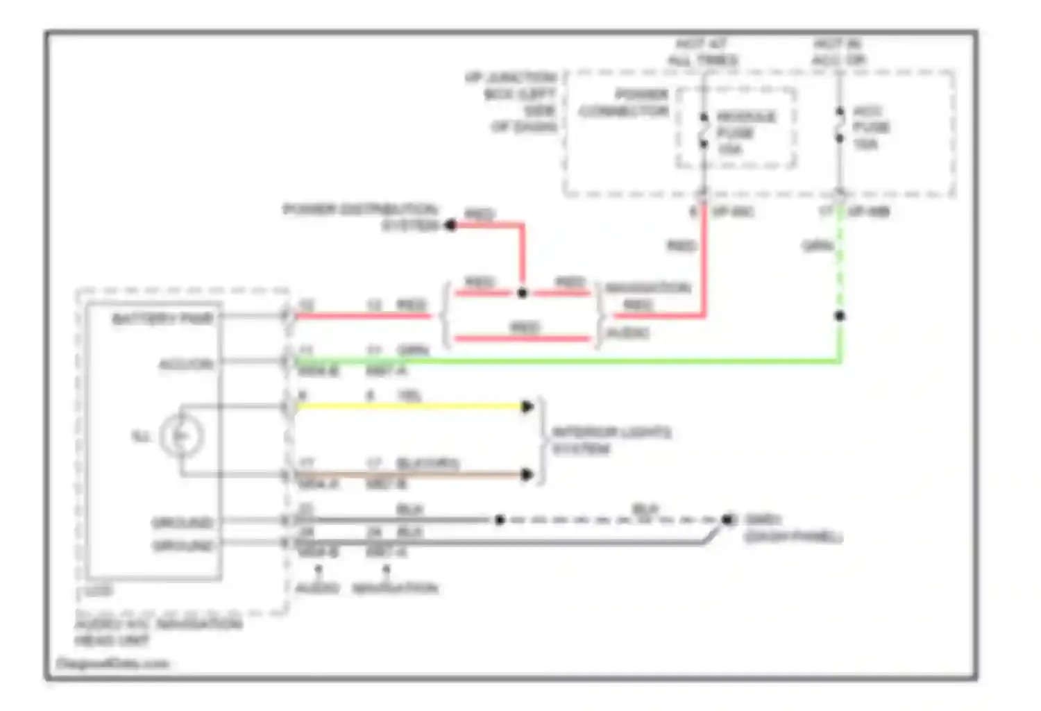 Soul Kia I facelift (2011-2014): Clock circuit