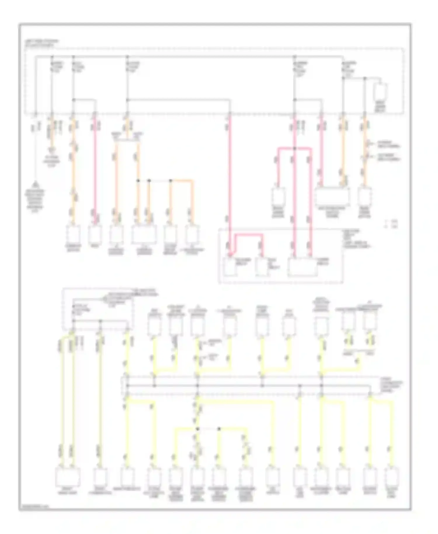 Soul Kia I facelift (2011-2014): Power distribution circuit (2 of 6)