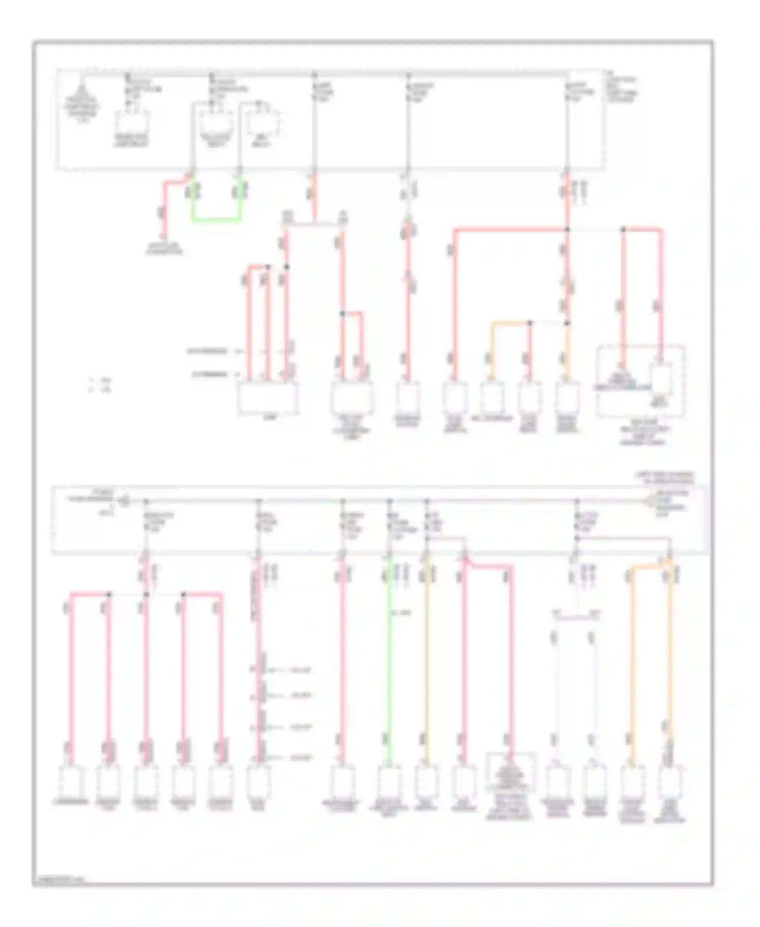 Soul Kia I facelift (2011-2014): Power distribution circuit (5 of 6)