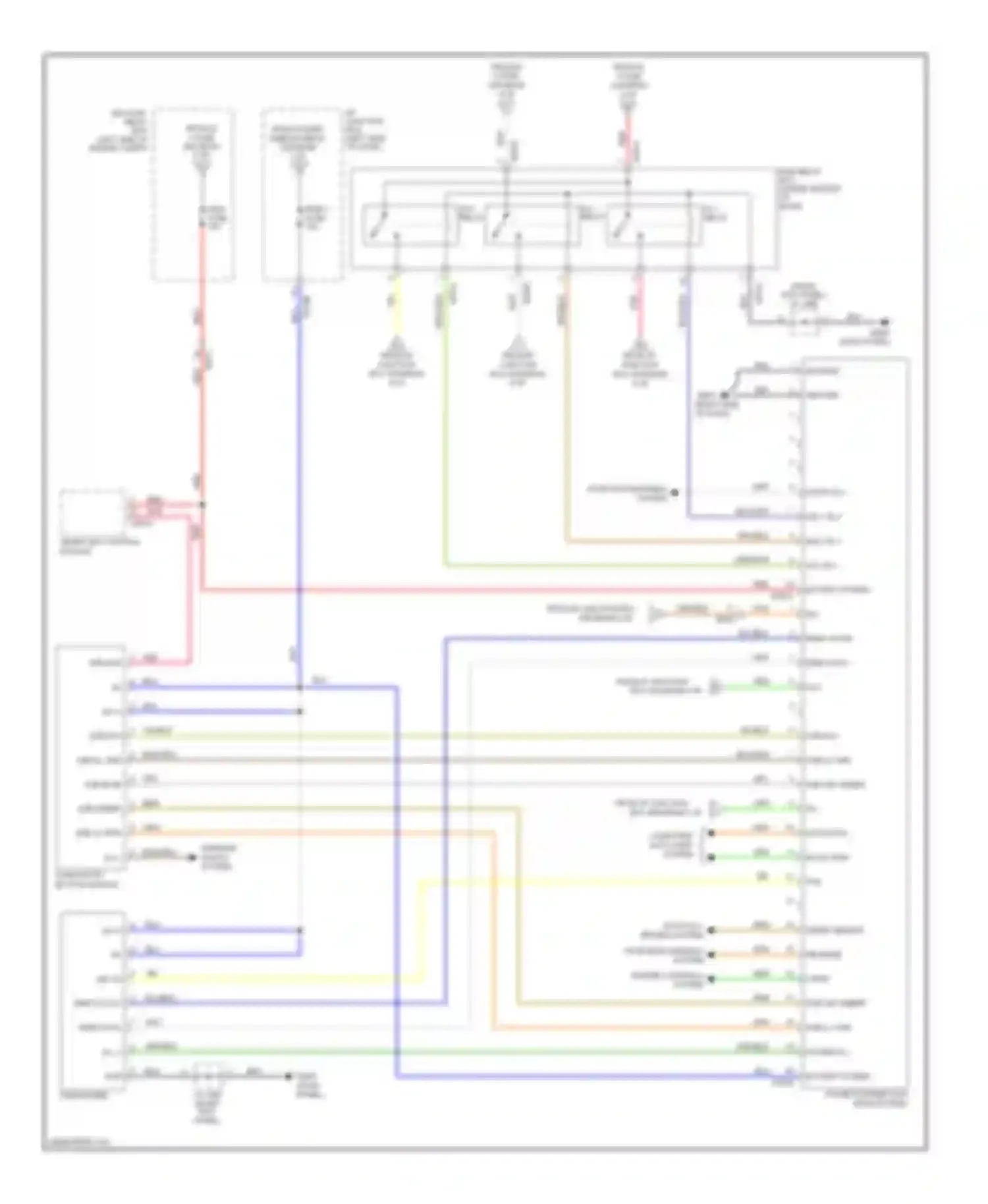 Soul Kia I facelift (2011-2014): Power distribution circuit (6 of 6)