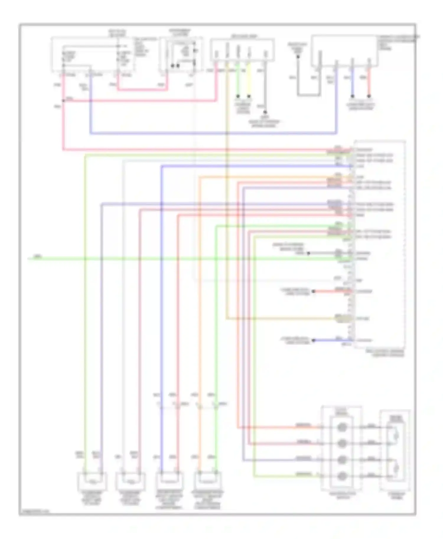Soul Kia I facelift (2011-2014): Supplemental restraints circuit (2 of 2)