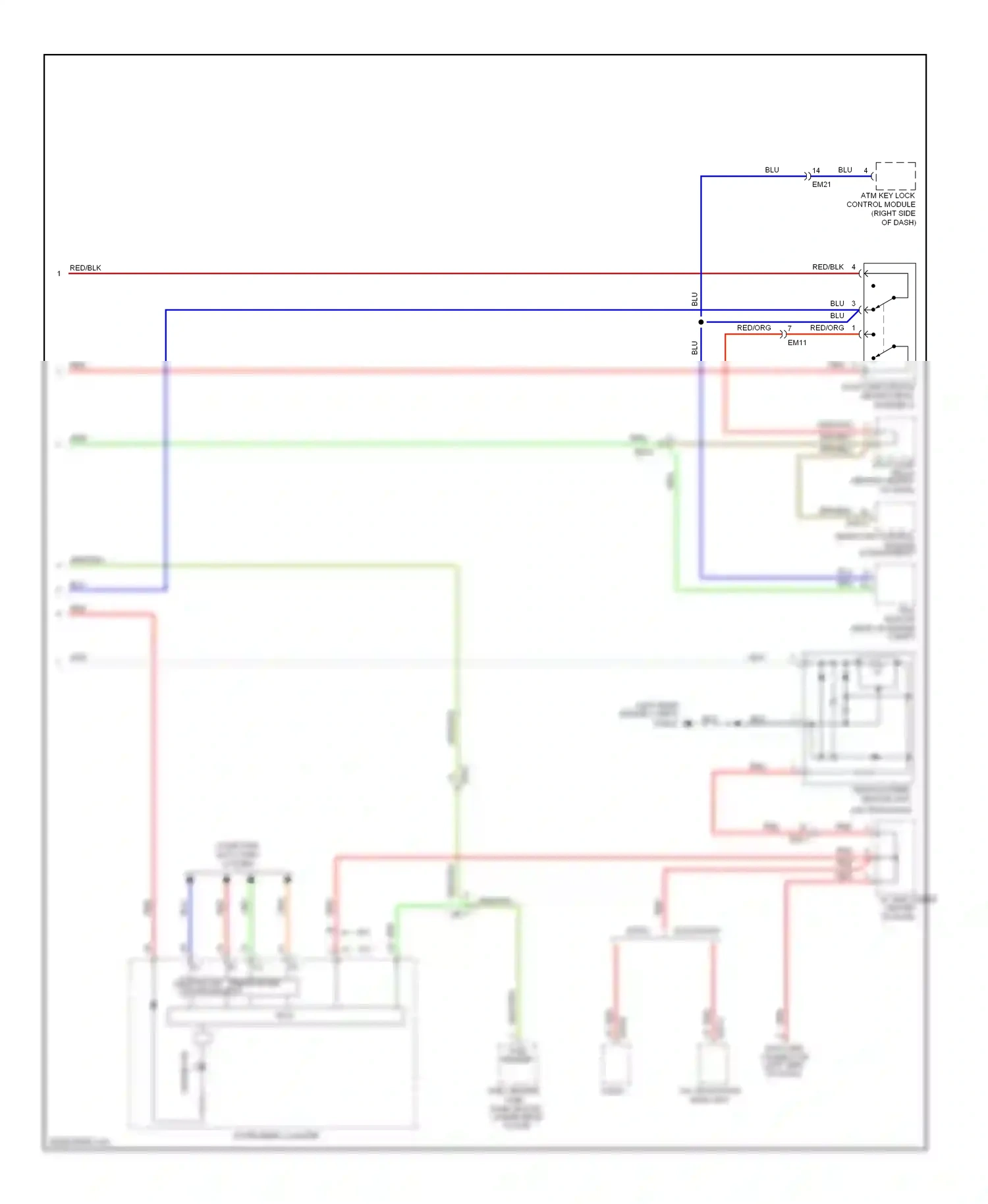 Wiring diagram blu for Kia Soul I facelift (2011-2014) (12 of 120)