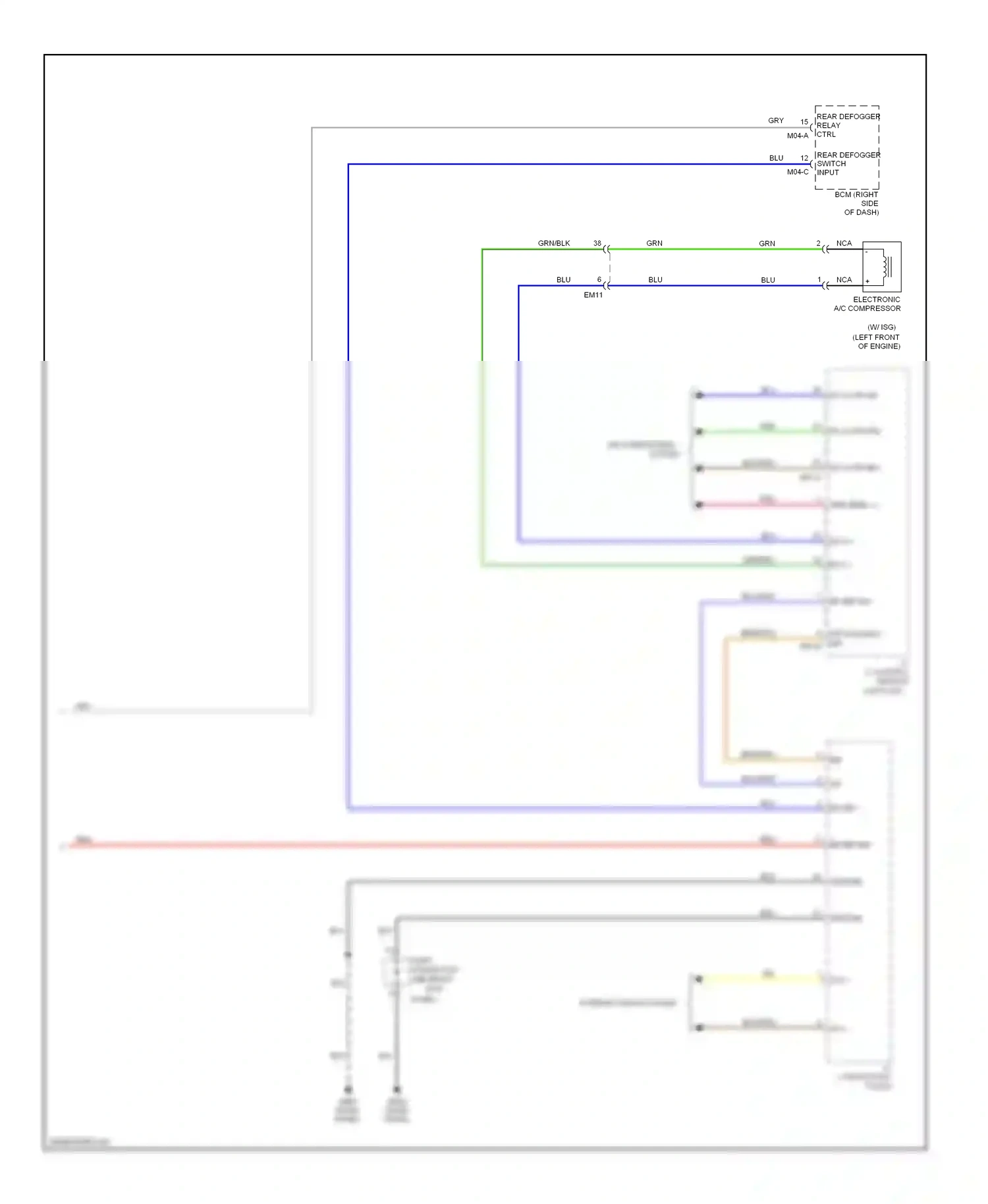 Wiring diagram blu for Kia Soul I facelift (2011-2014) (19 of 120)