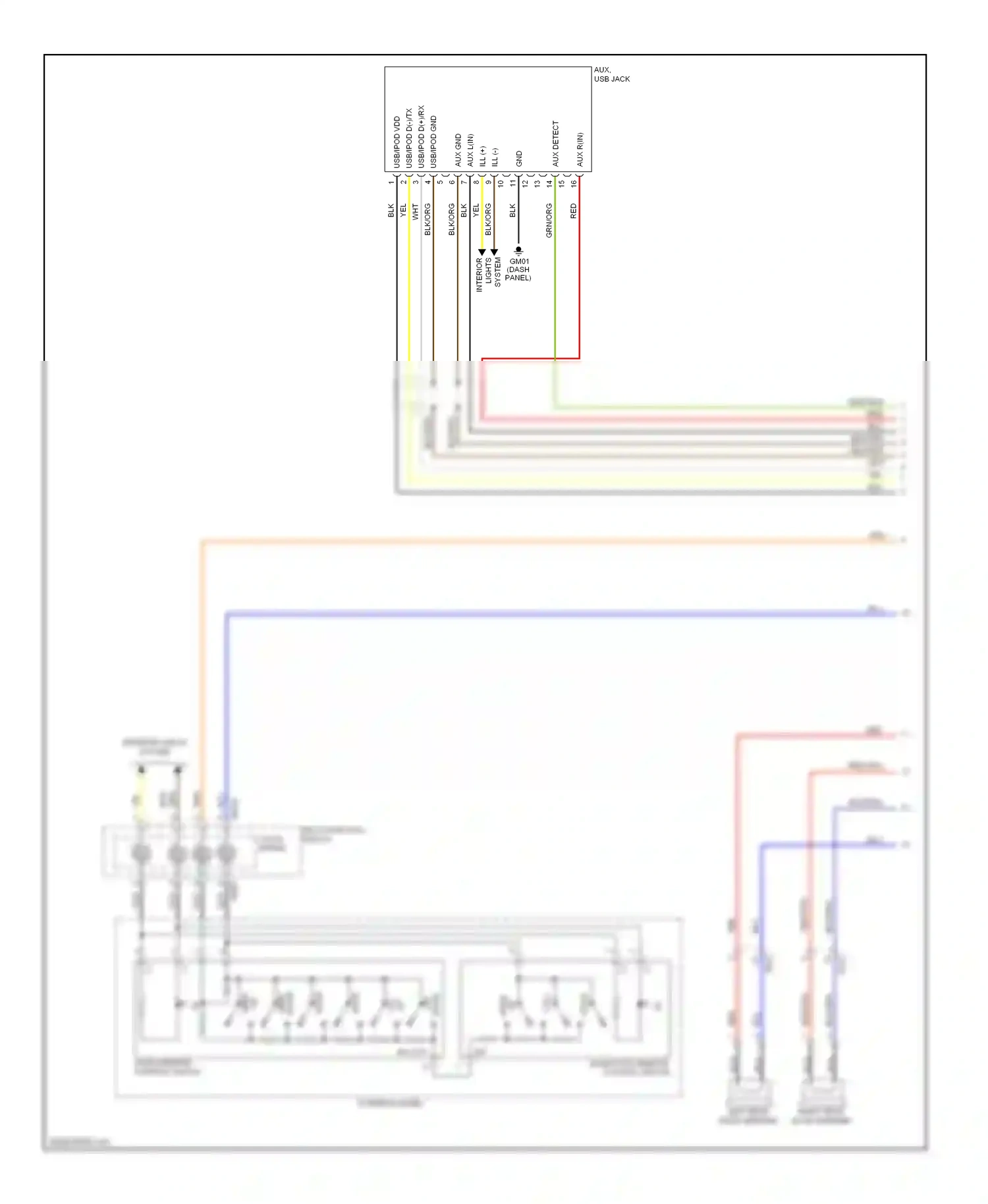 Wiring diagram blu for Kia Soul I facelift (2011-2014) (81 of 120)