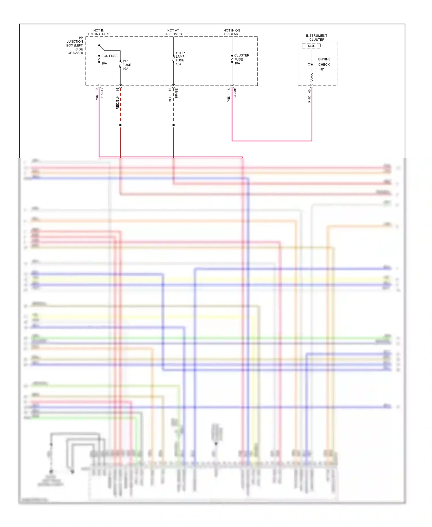 Wiring diagram blu for Kia Soul I facelift (2011-2014) (32 of 120)