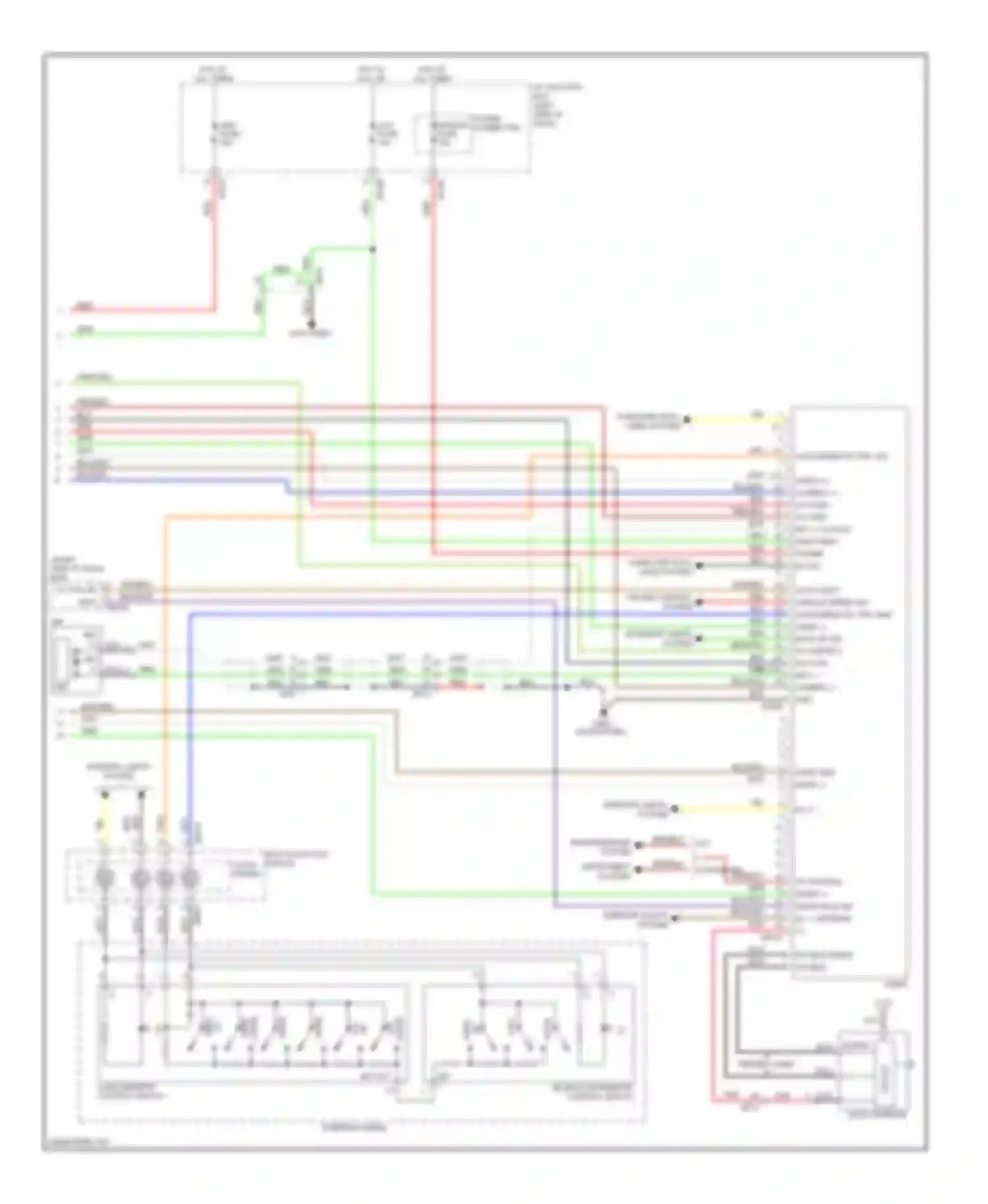 Wiring diagram computer data lines system for Kia Soul I facelift (2011-2014) (50 of 55)