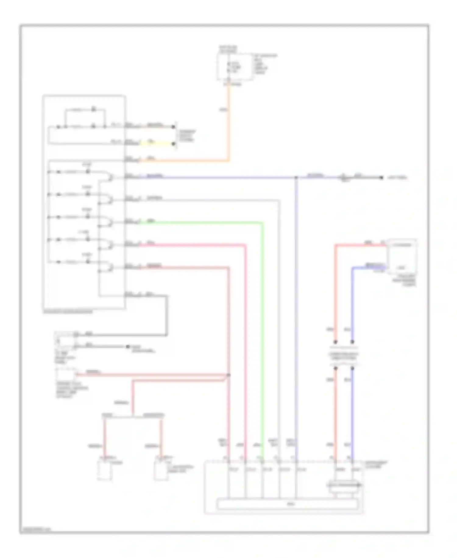 Wiring diagram d ind for Kia Soul I facelift (2011-2014) (1 of 2)