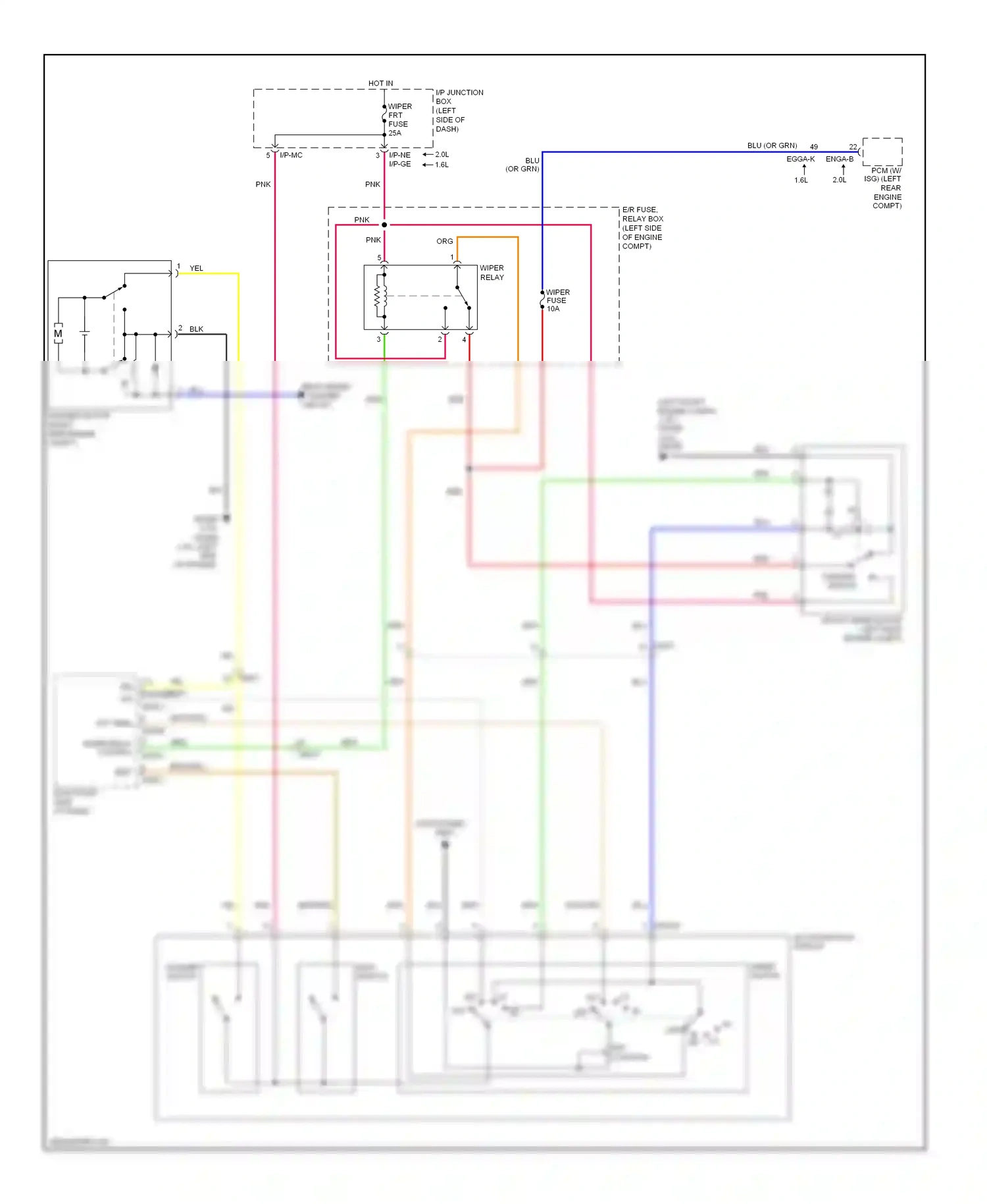 Kia Soul I facelift (2011-2014) dash panel) wiring diagram  (73 of 73)