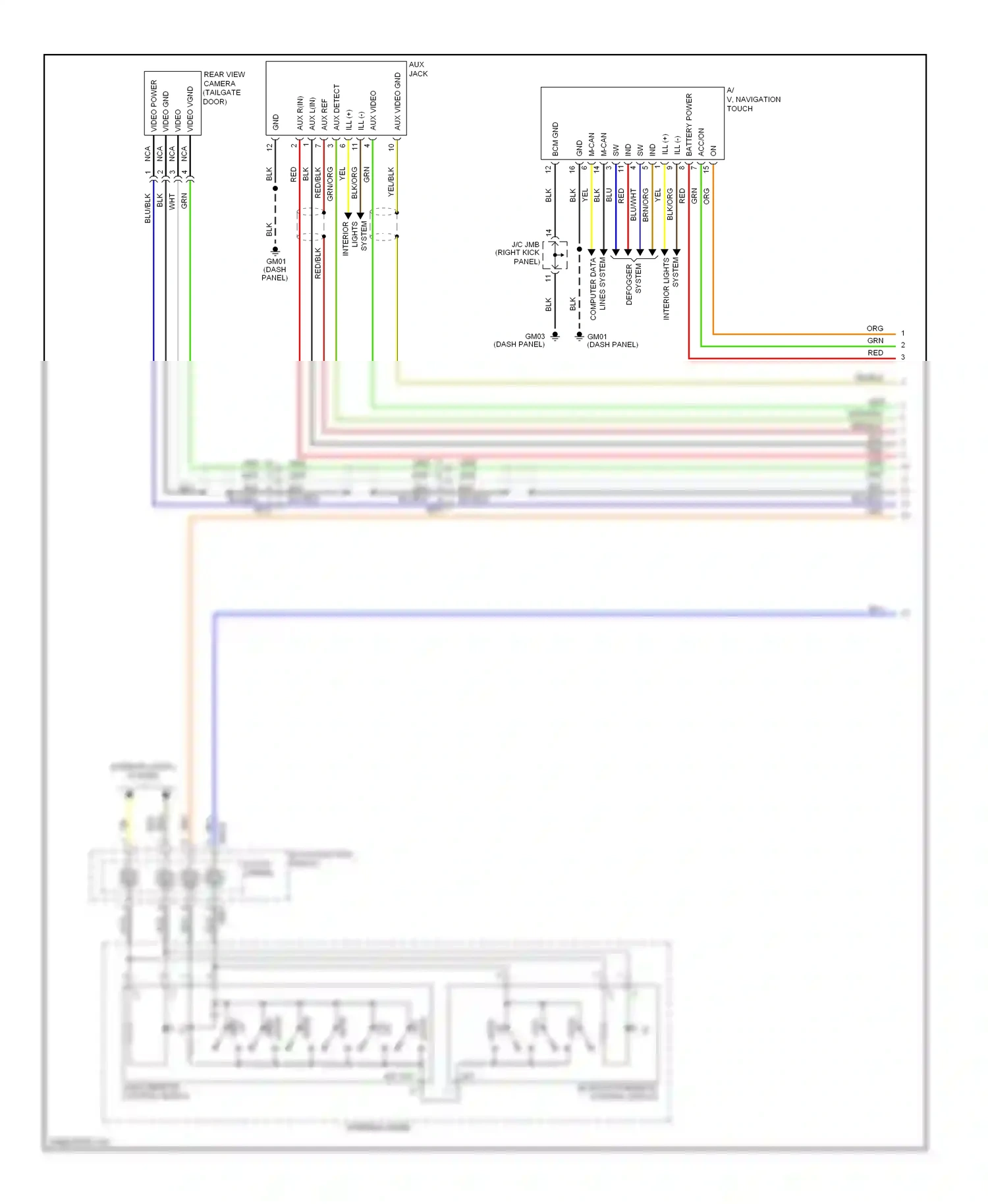 Kia Soul I facelift (2011-2014) dash panel) wiring diagram  (31 of 73)