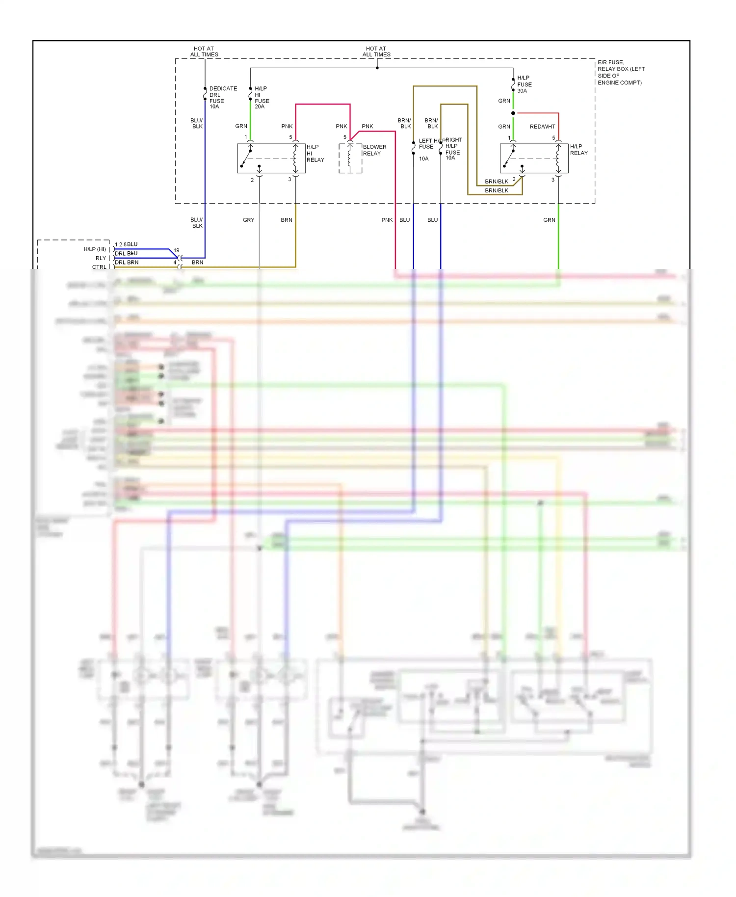 Kia Soul I facelift (2011-2014) dash panel) wiring diagram  (16 of 73)