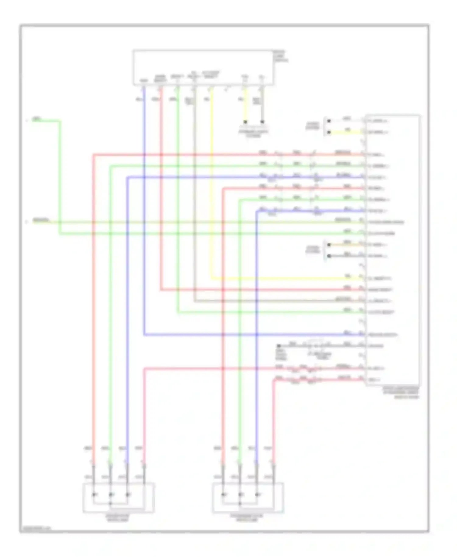 Wiring diagram ground switch for Kia Soul I facelift (2011-2014) (1 of 1)