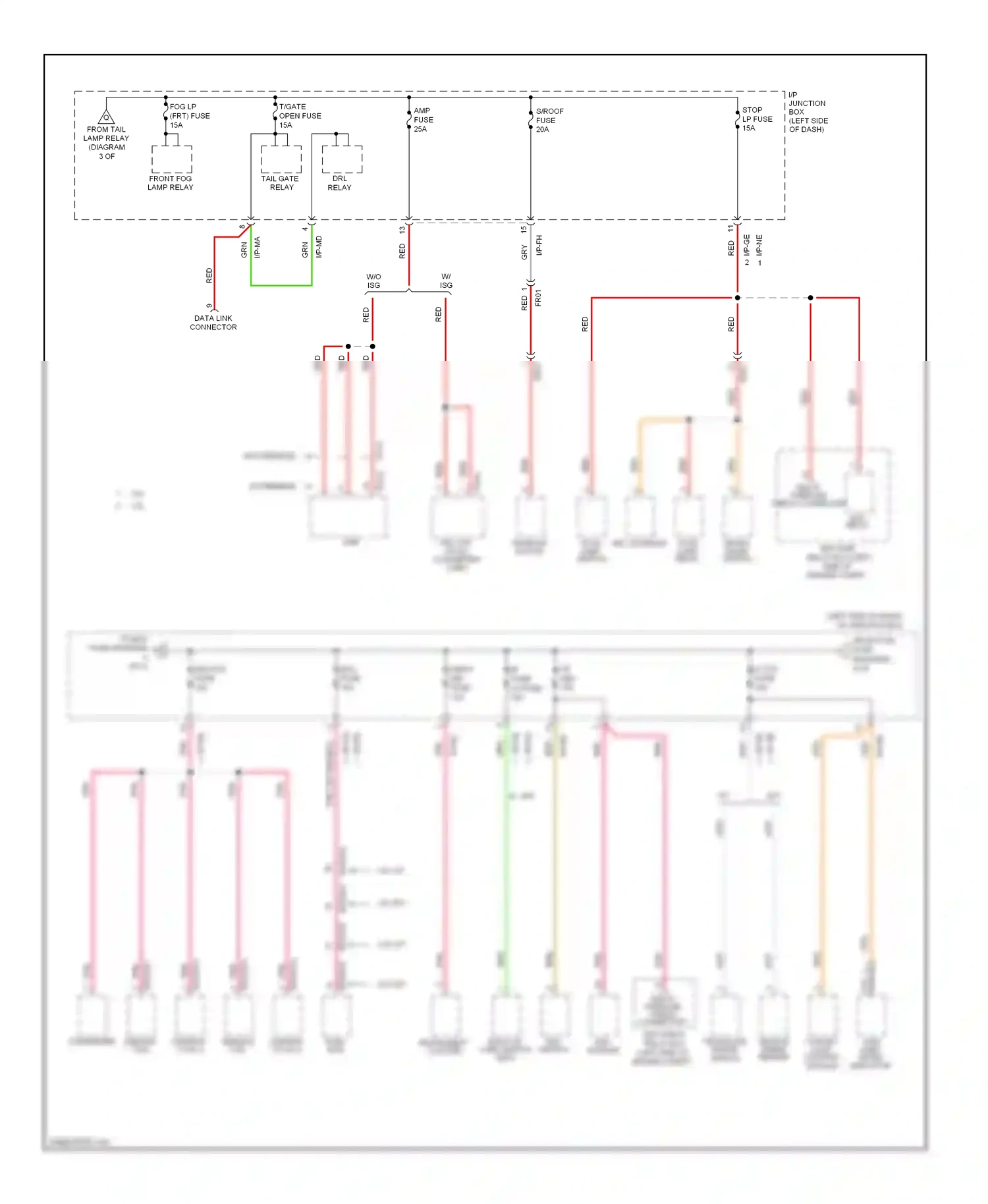 Wiring diagram i/p-ne for Kia Soul I facelift (2011-2014) (16 of 16)