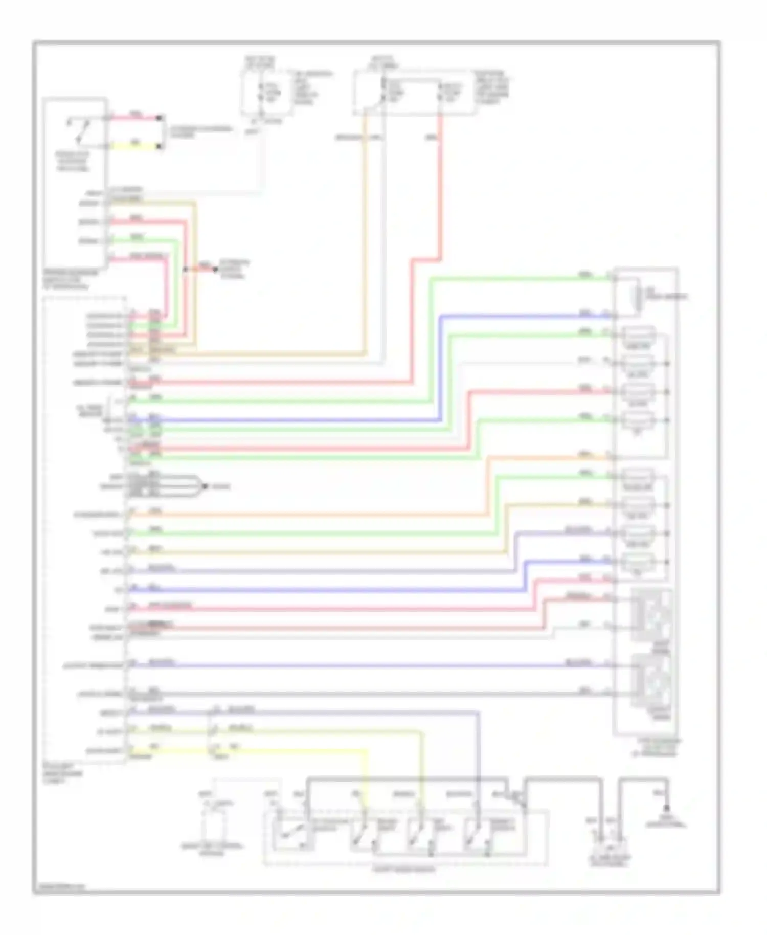Wiring diagram memory power enga-b for Kia Soul I facelift (2011-2014) (1 of 1)