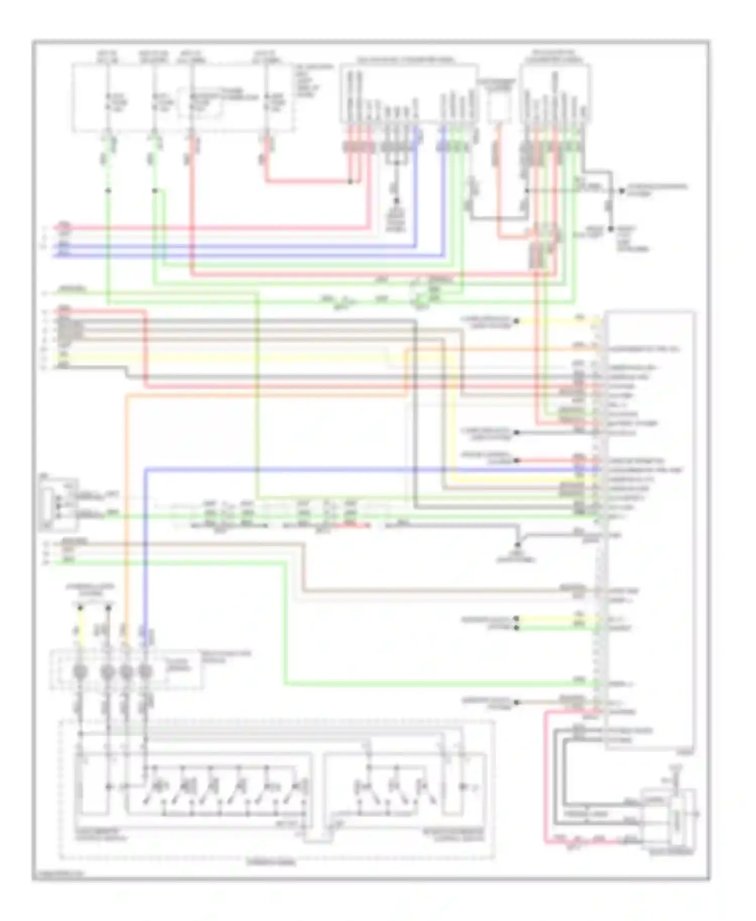 Wiring diagram module fuse for Kia Soul I facelift (2011-2014) (10 of 21)