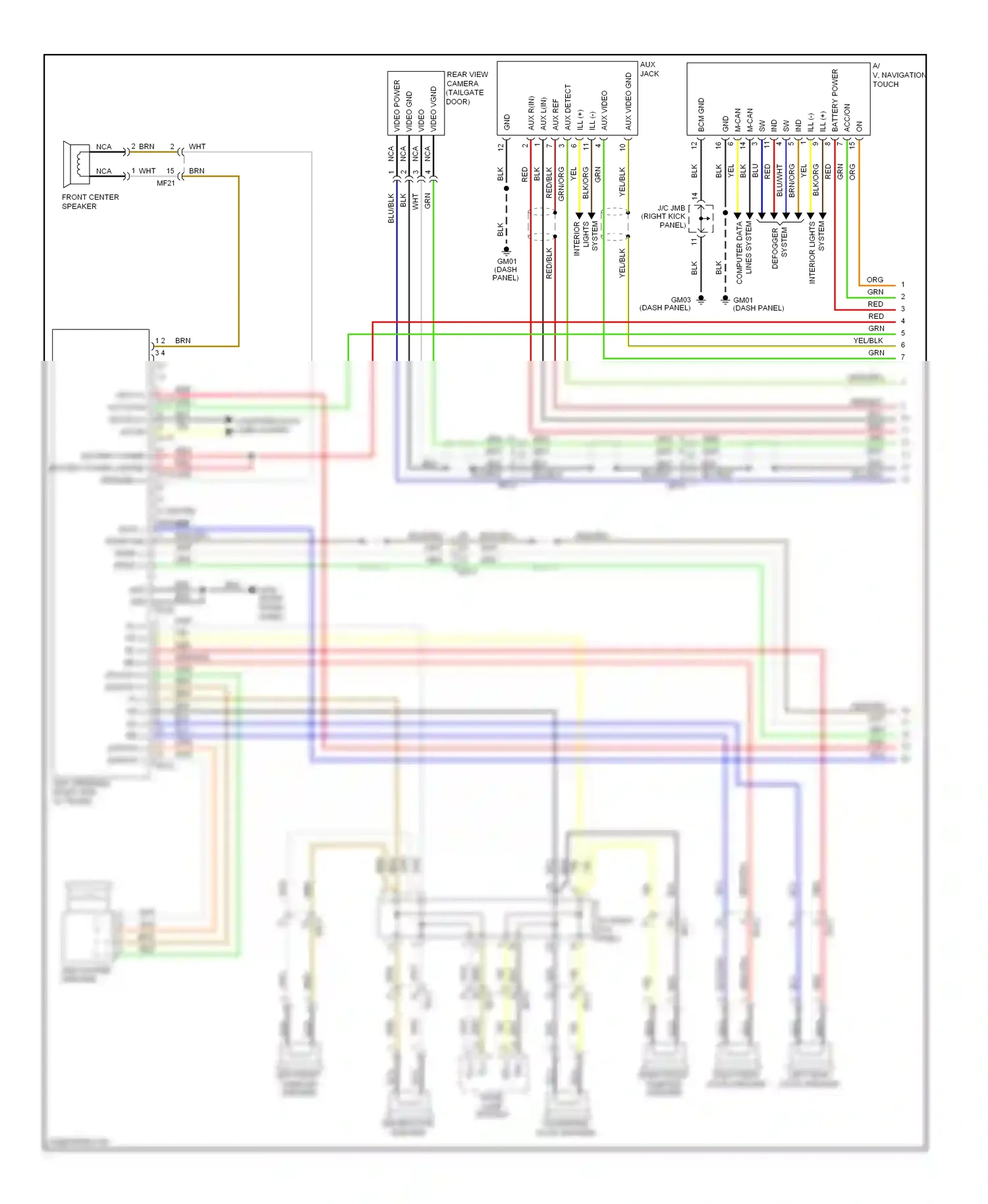 Wiring diagram nca for Kia Soul I facelift (2011-2014) (75 of 91)