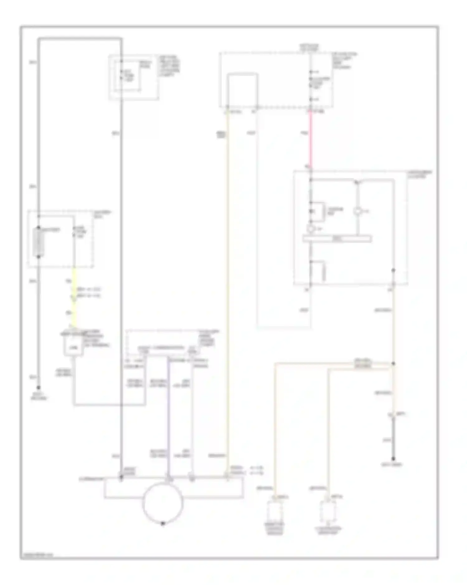 Wiring diagram smart key control module for Kia Soul I facelift (2011-2014) (1 of 15)