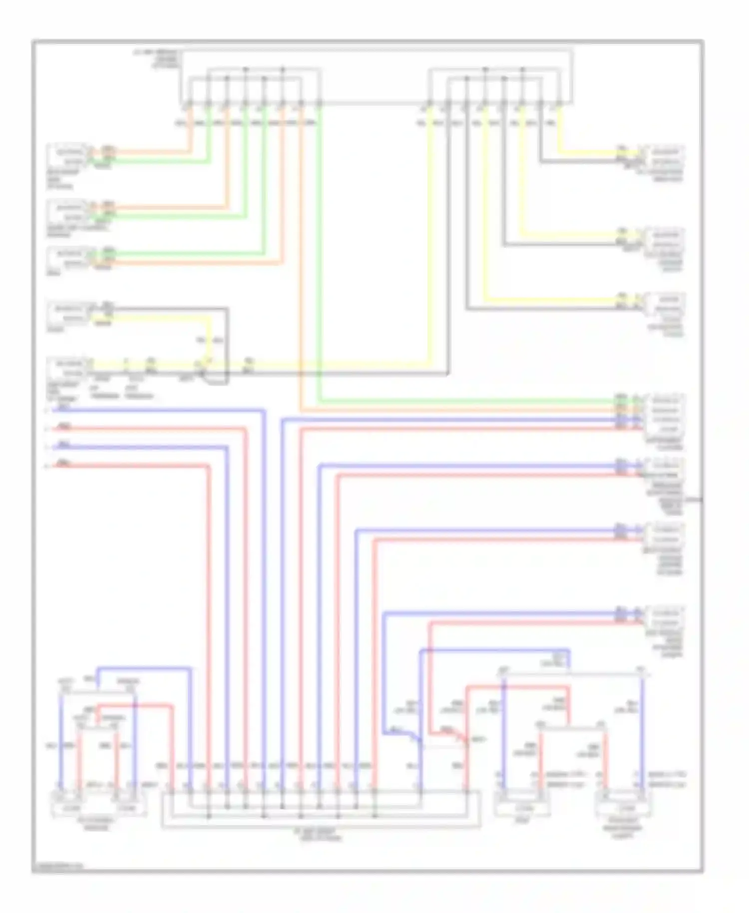 Wiring diagram smart key control module for Kia Soul I facelift (2011-2014) (6 of 15)