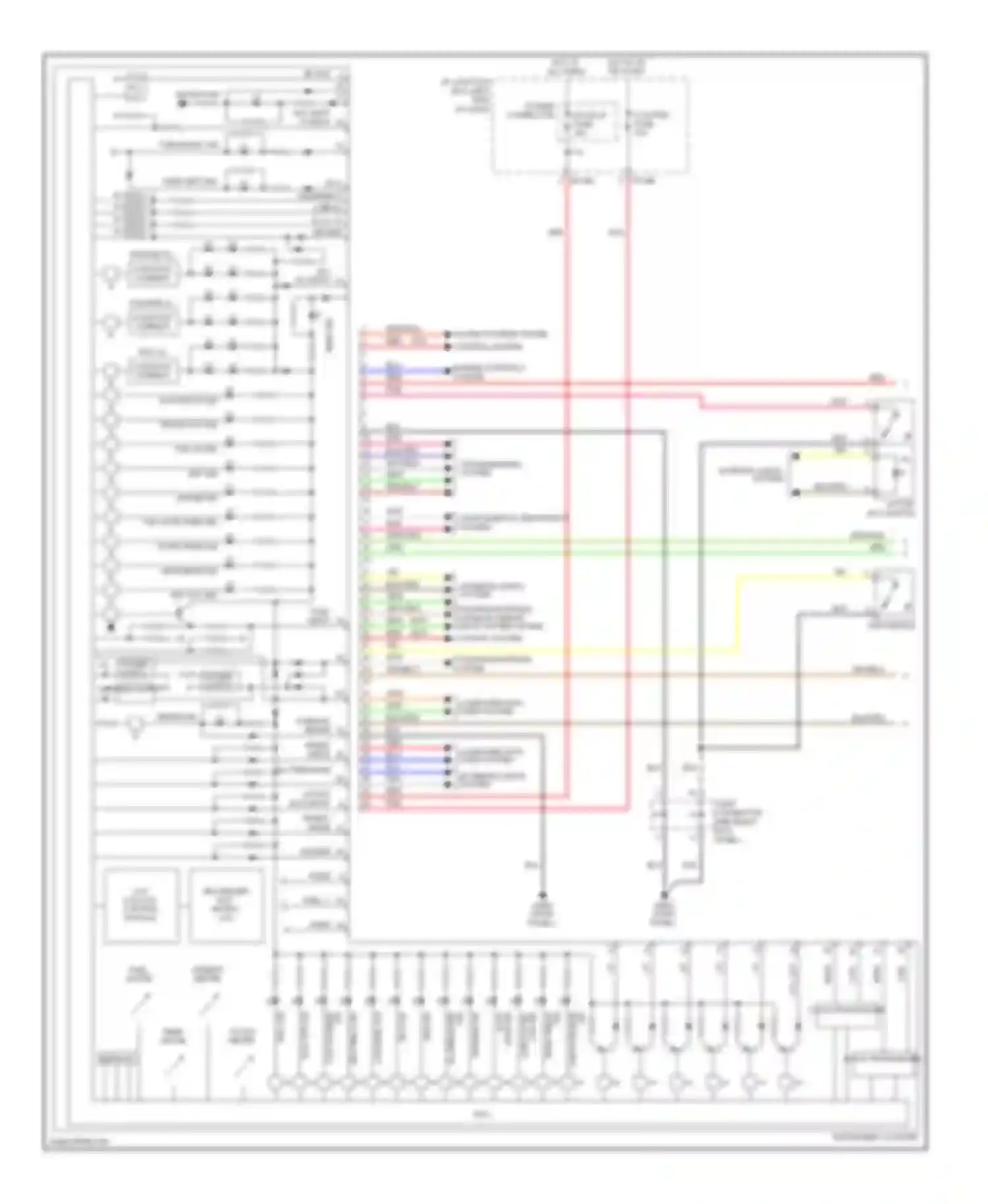 Wiring diagram speed input for Kia Soul I facelift (2011-2014) (1 of 1)