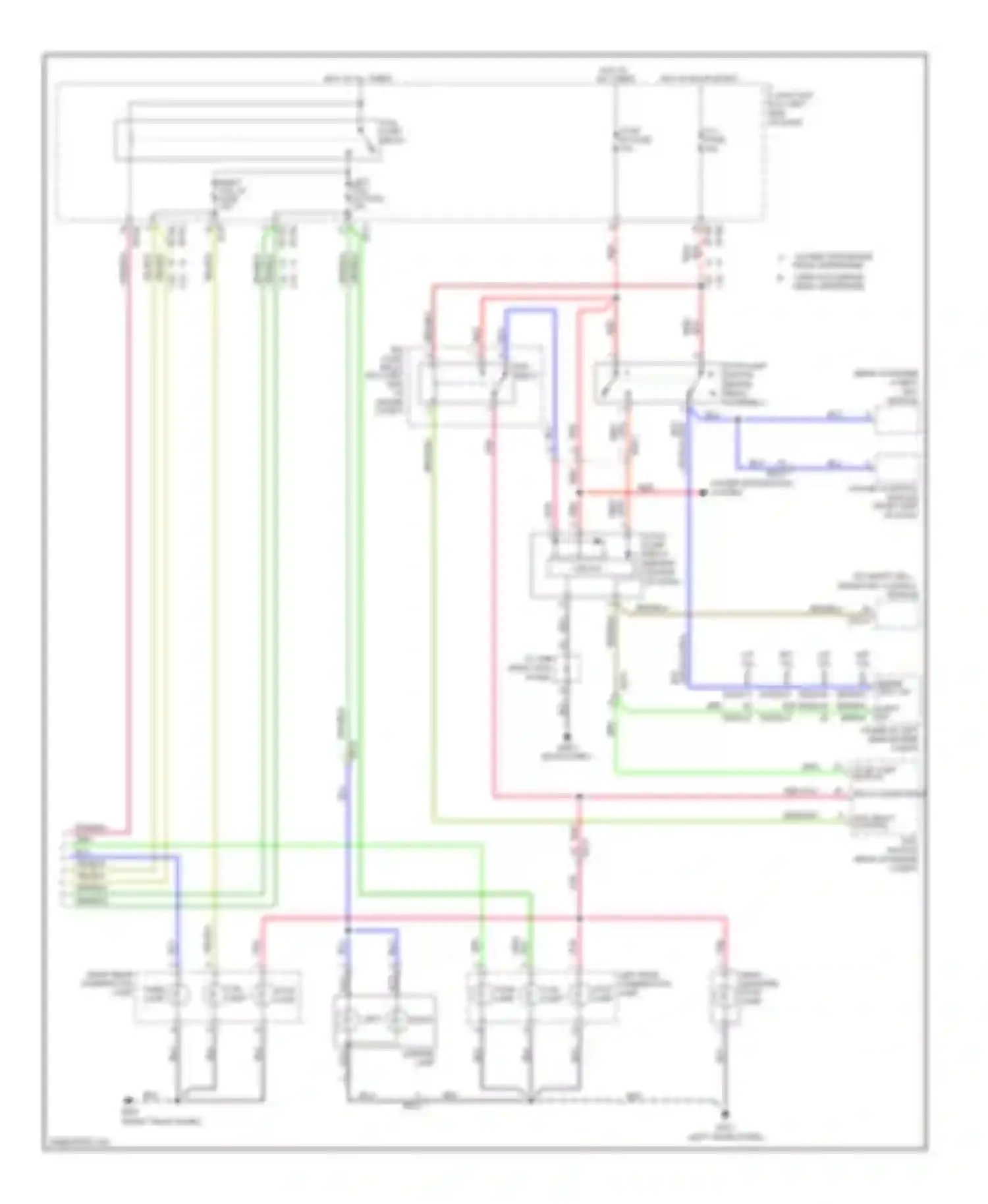 Wiring diagram stop lamp relay for Kia Soul I facelift (2011-2014) (4 of 7)