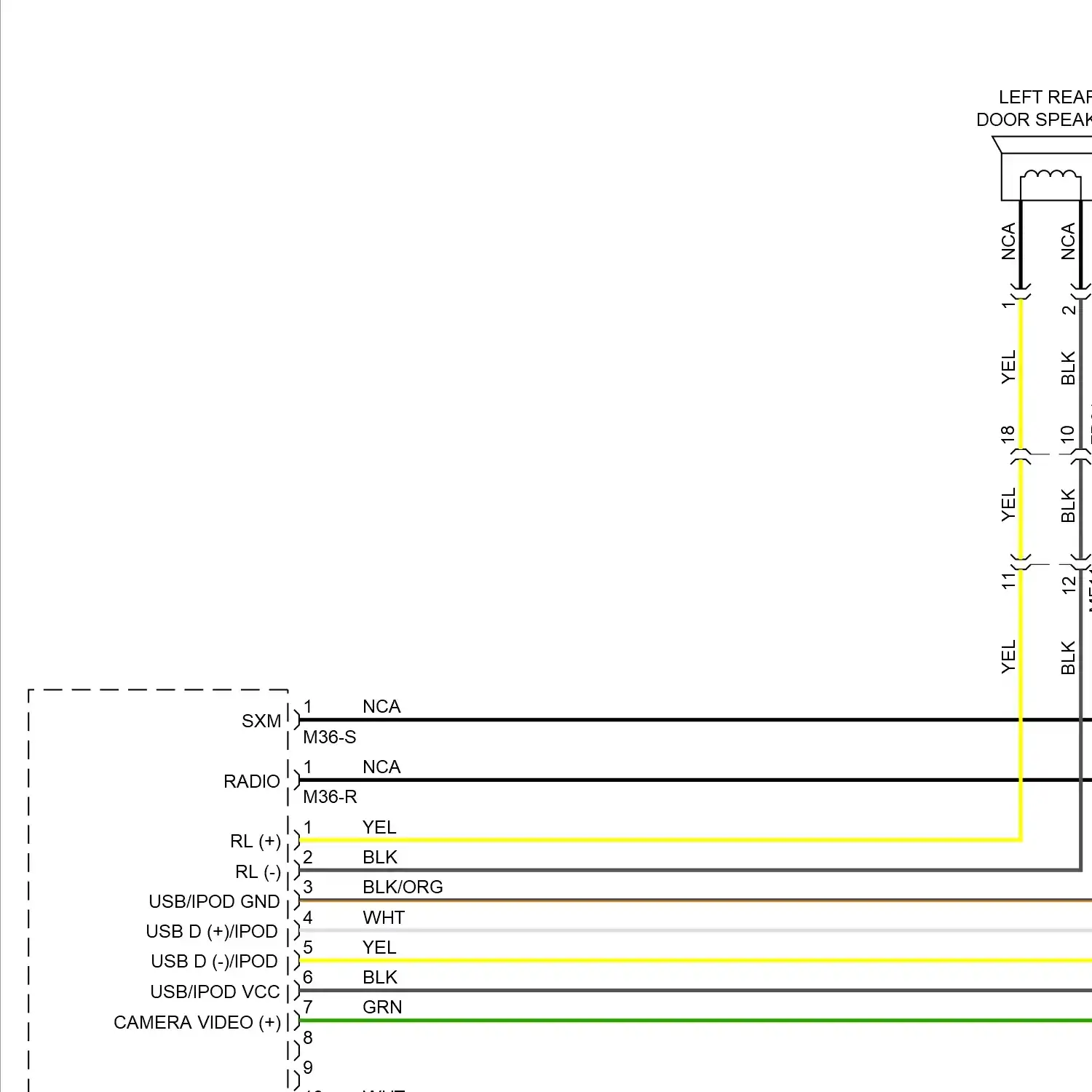 demo - Radio circuit, w/o navigation & uvo (1 of 3) Radio circuit, w/o navigation & uvo (1 of 3)