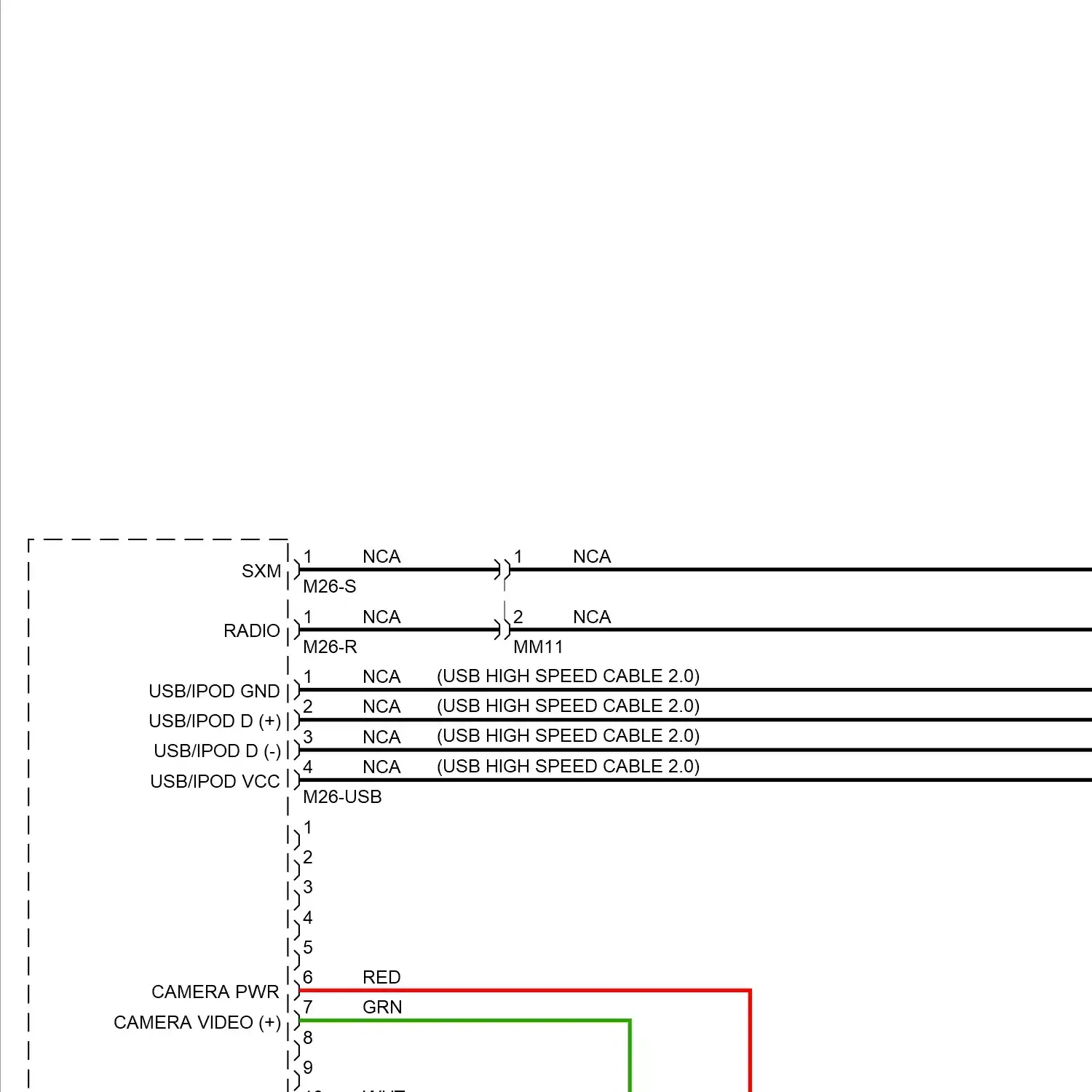demo - Radio circuit, w/o navigation w/ uvo & amplifier (1 of 4) Radio circuit, w/o navigation w/ uvo & amplifier (1 of 4)