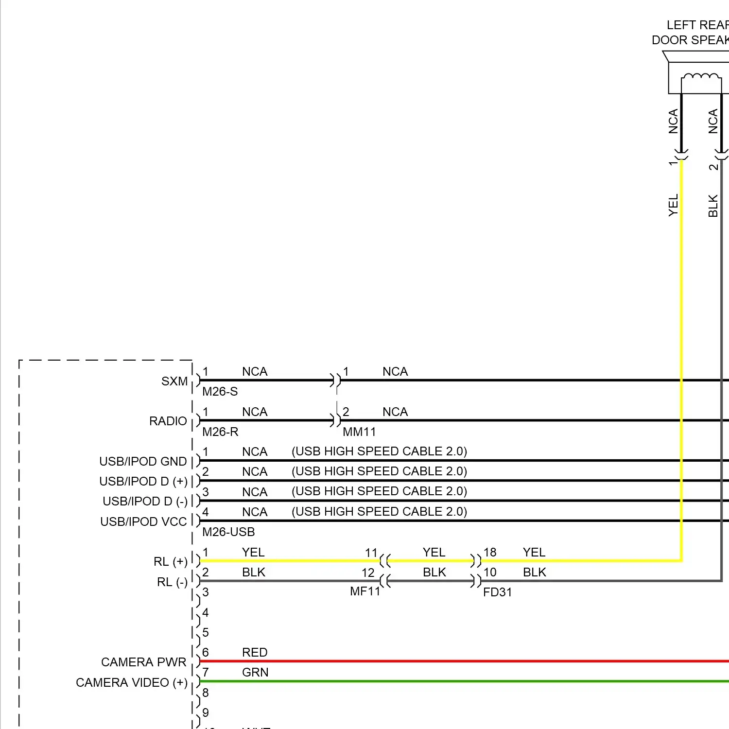 demo - Radio circuit, w/o navigation w/ uvo w/o amplifier (1 of 3) Radio circuit, w/o navigation w/ uvo w/o amplifier (1 of 3)