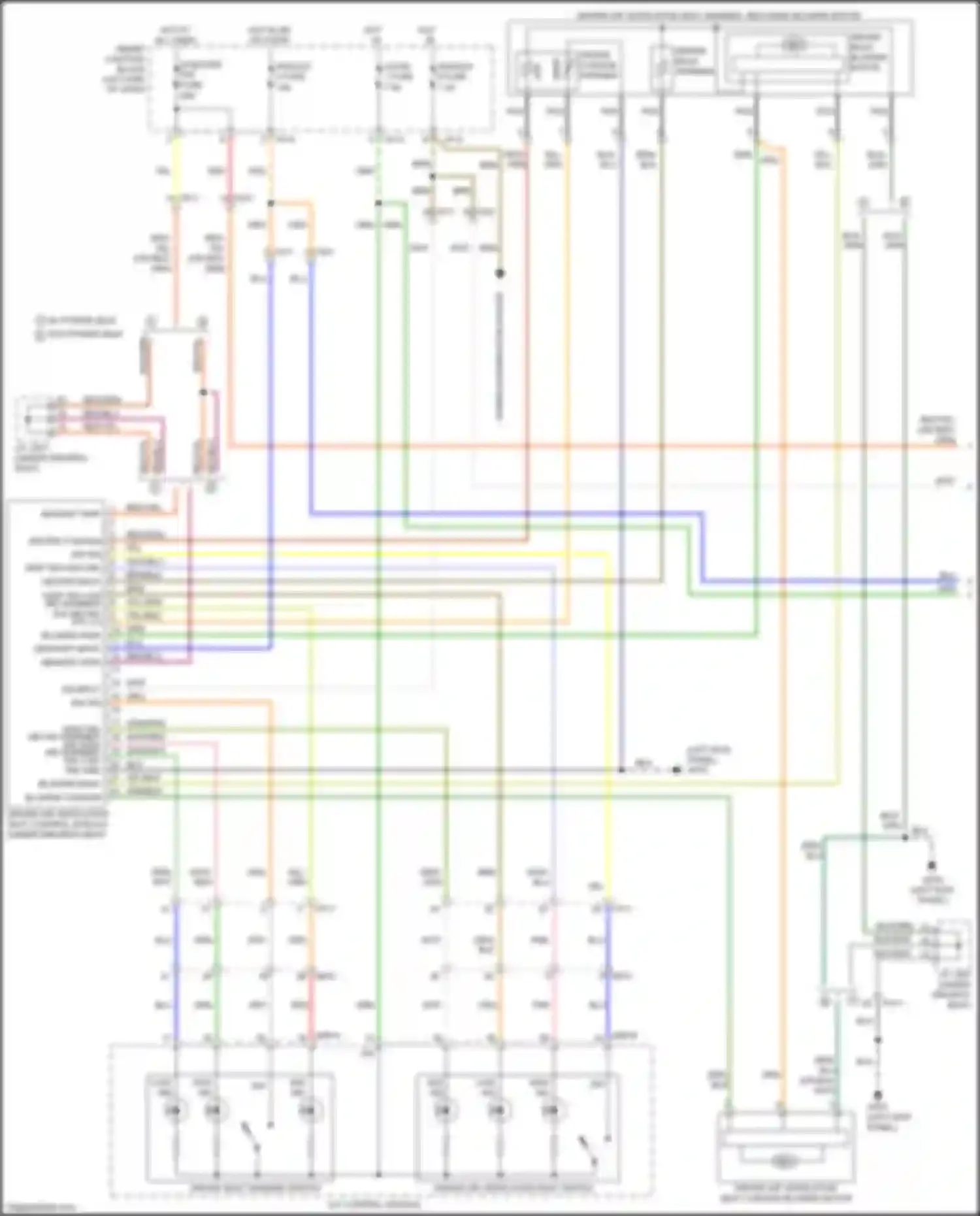 Wiring diagram a/con 1 fuse for Kia Soul II facelift (2016-2019) (8 of 8)