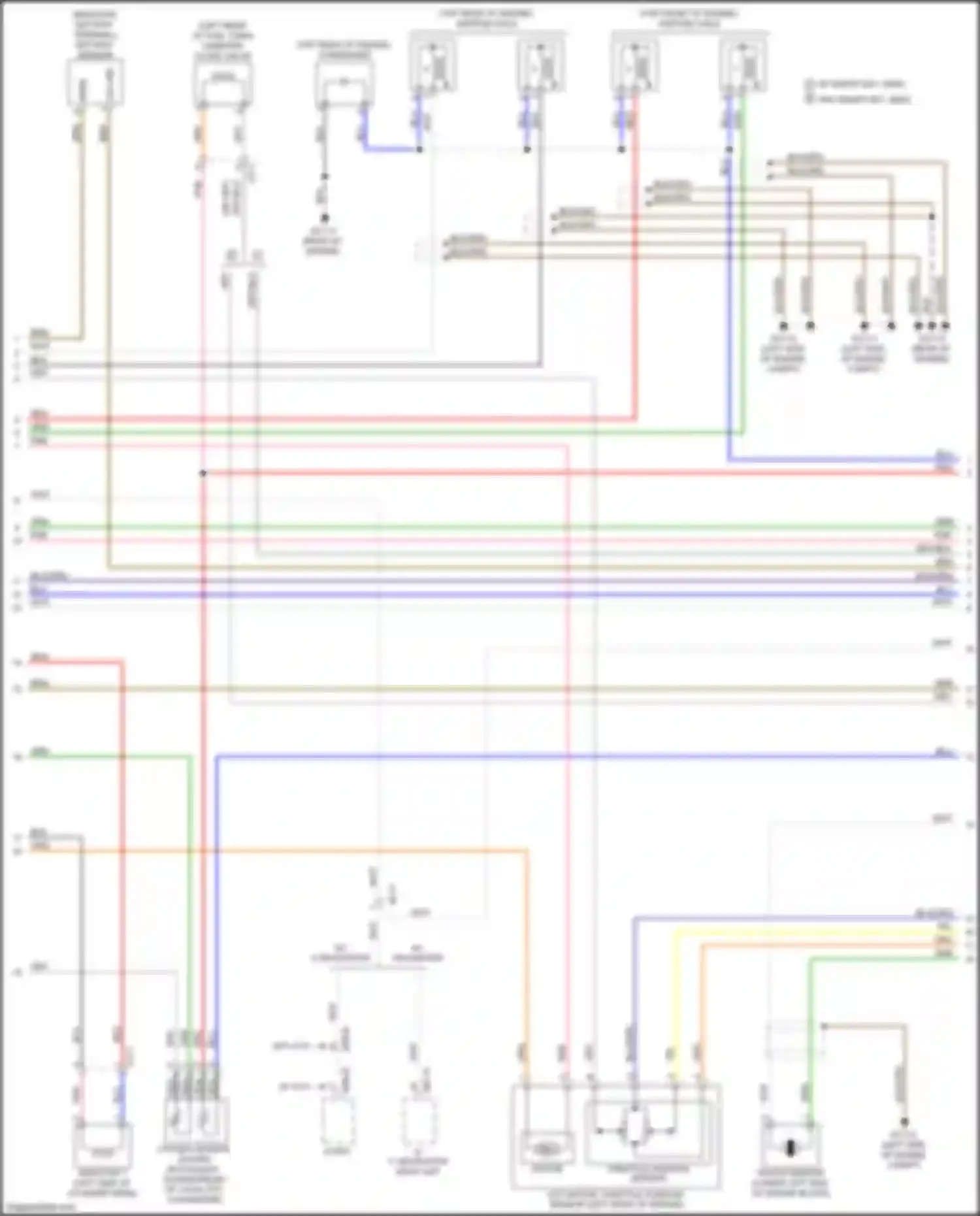 Wiring diagram a/v, navigation head unit for Kia Soul II facelift (2016-2019) (20 of 22)
