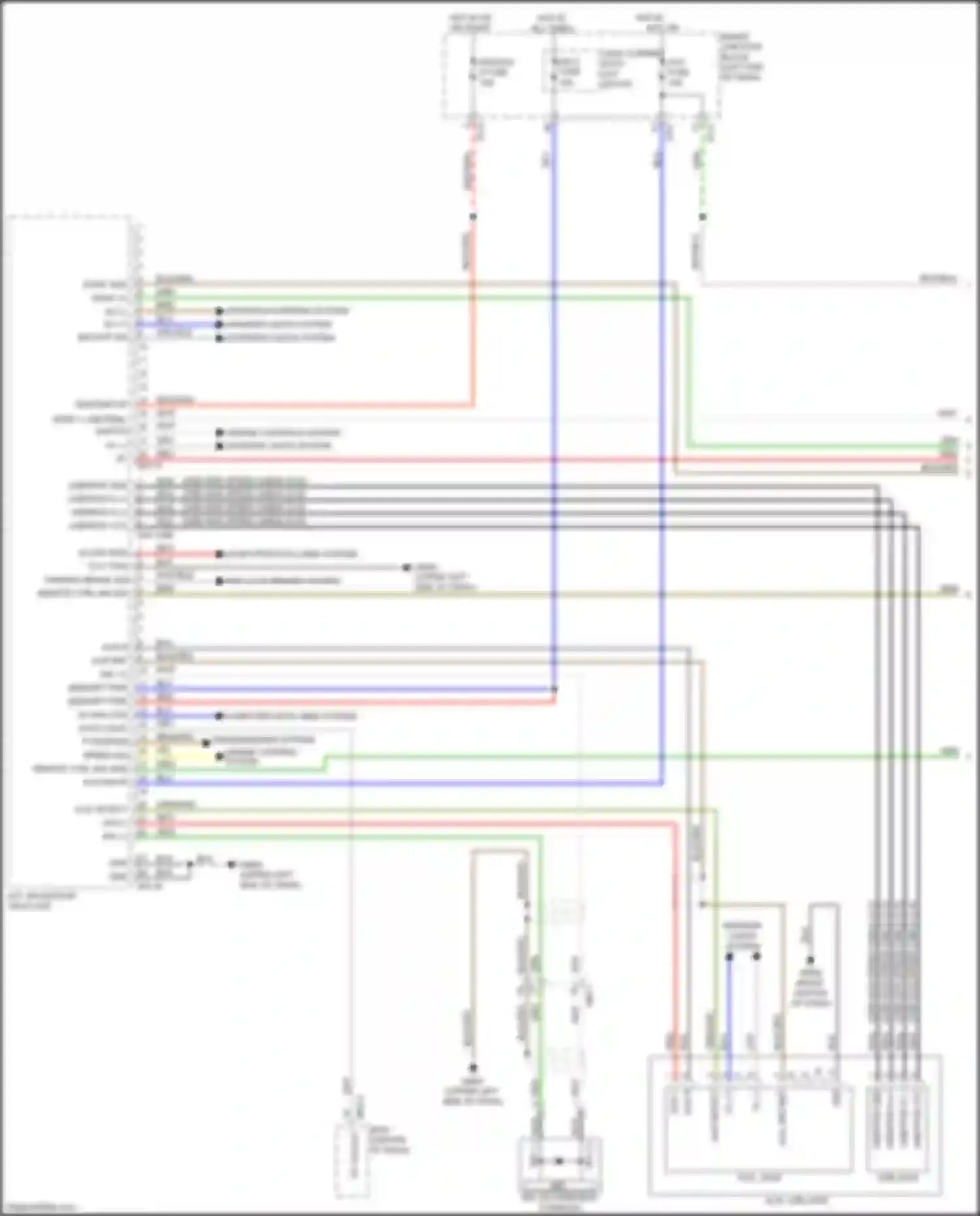 Wiring diagram backup sig for Kia Soul II facelift (2016-2019) (1 of 5)