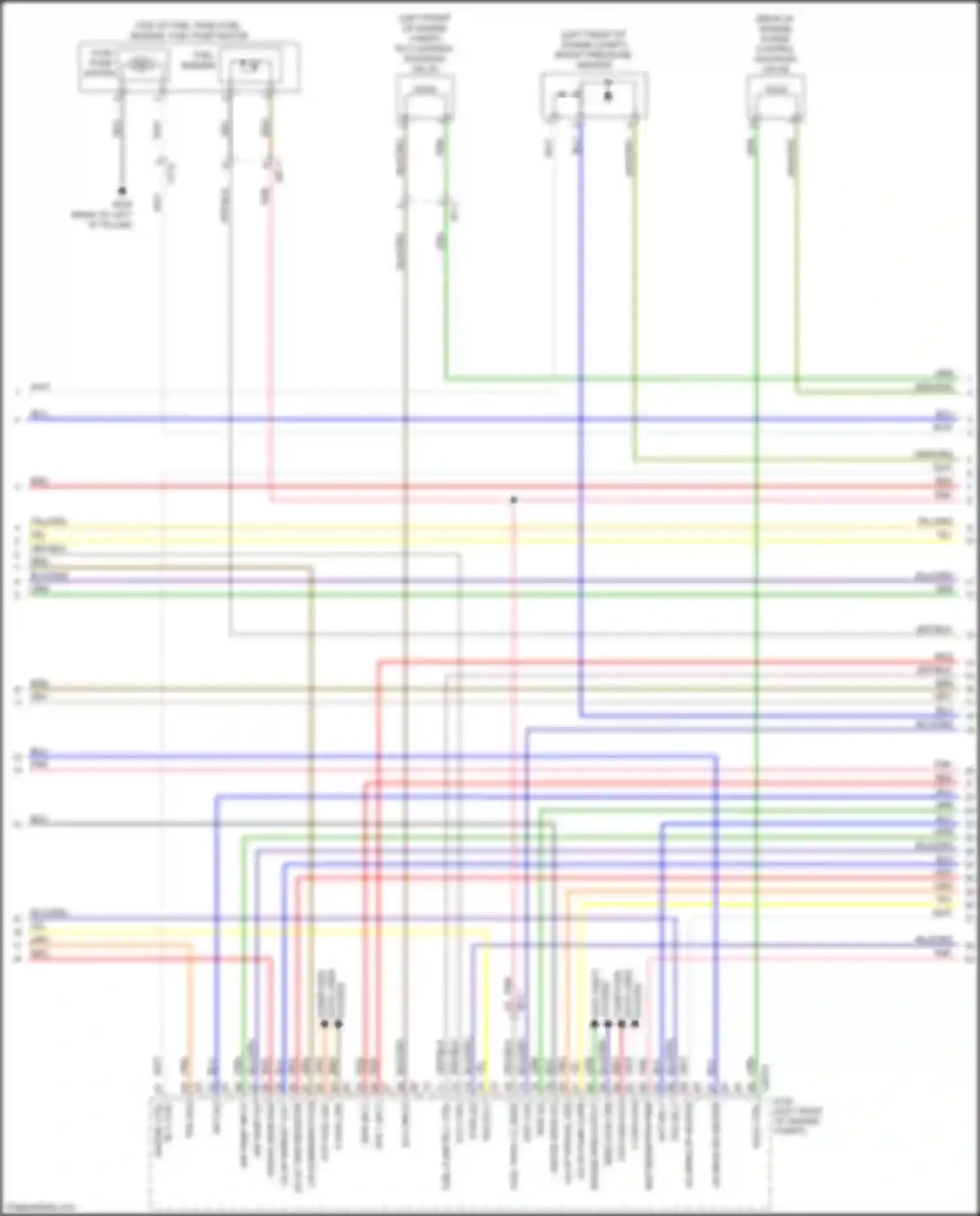 Wiring diagram boost pressure sensor for Kia Soul II facelift (2016-2019) (1 of 1)