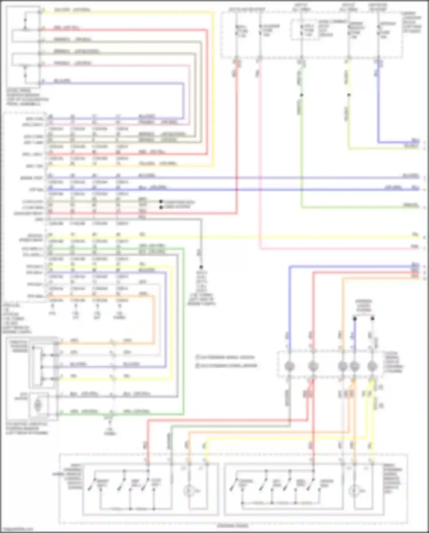 Wiring diagram c-can low for Kia Soul II facelift (2016-2019) (2 of 41)