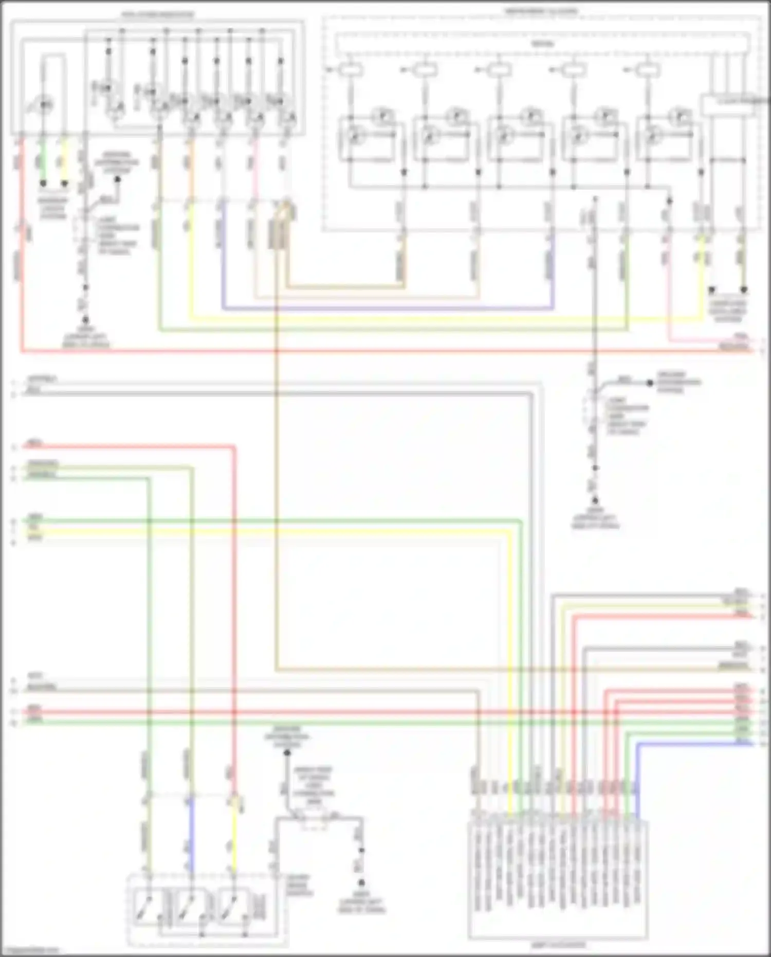 Wiring diagram c-can transceiver for Kia Soul II facelift (2016-2019) (1 of 15)