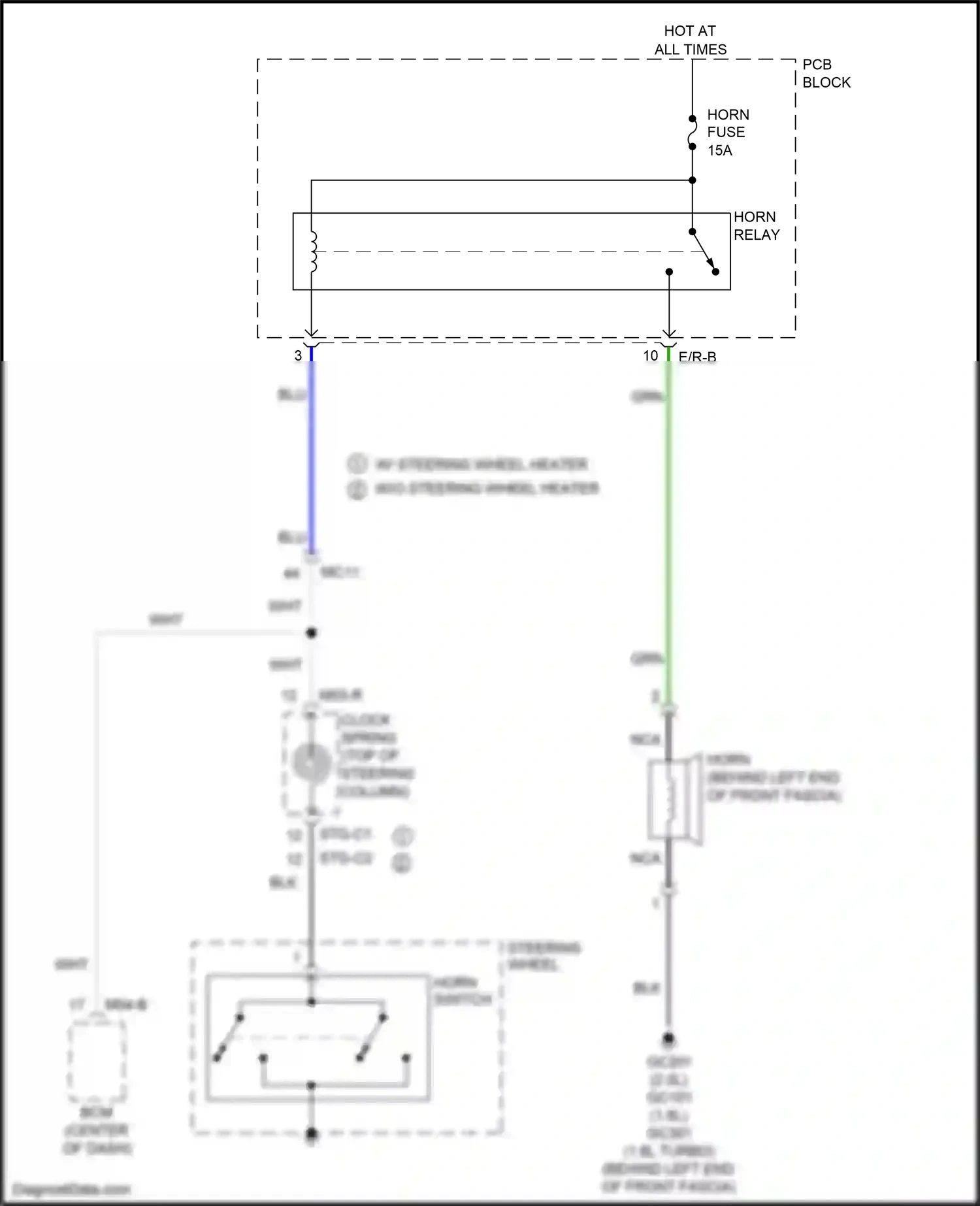 Kia Soul II facelift (2016-2019) clock- spring wiring diagram  (12 of 14)