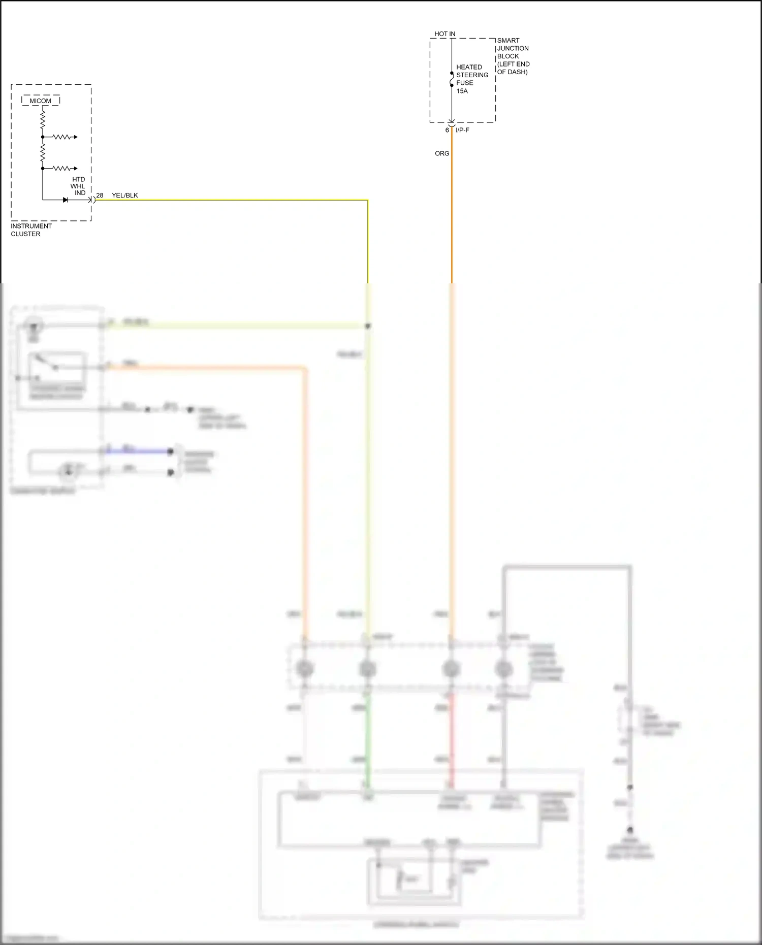 Kia Soul II facelift (2016-2019) clock- spring wiring diagram  (11 of 14)