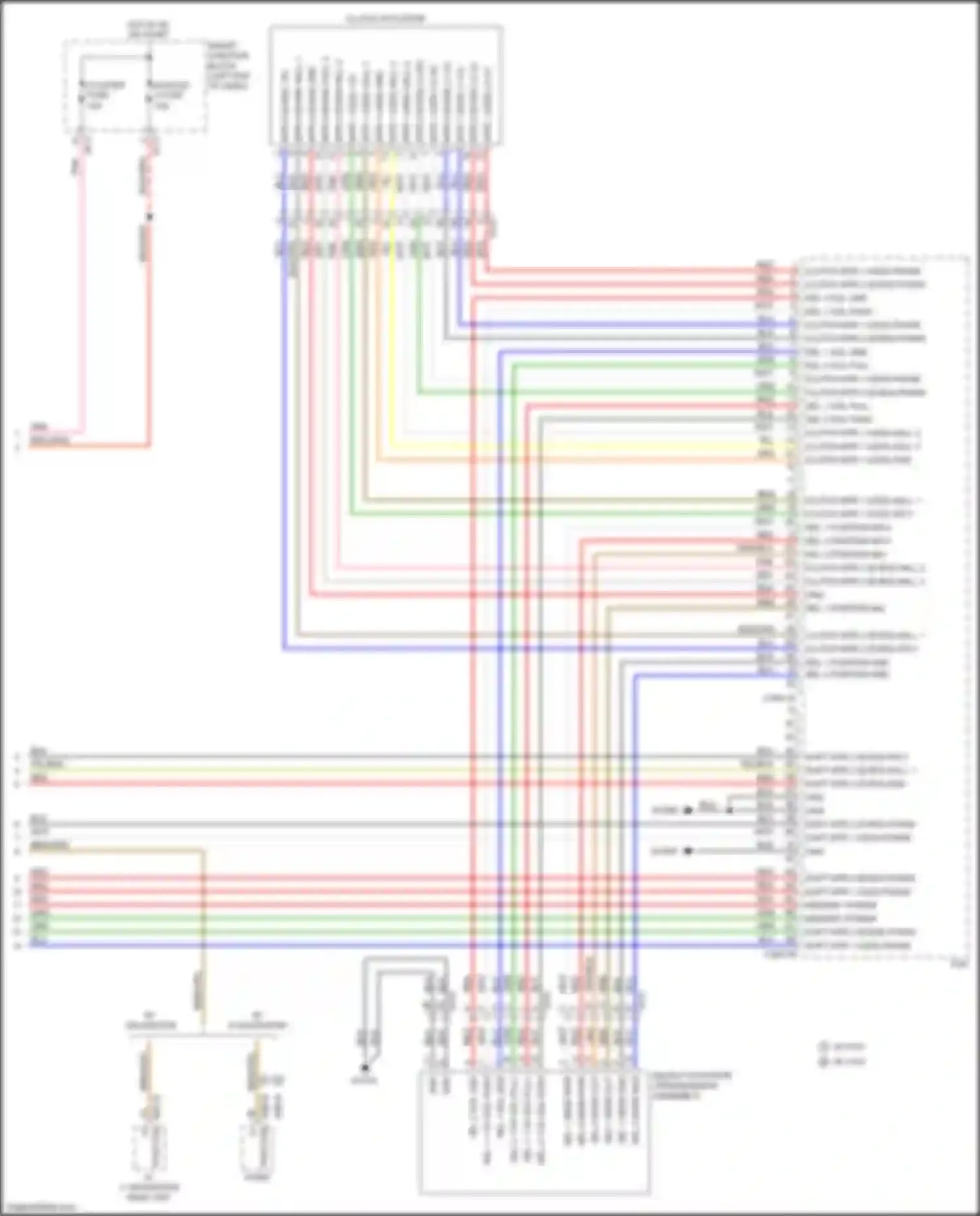 Wiring diagram cluster fuse for Kia Soul II facelift (2016-2019) (23 of 29)