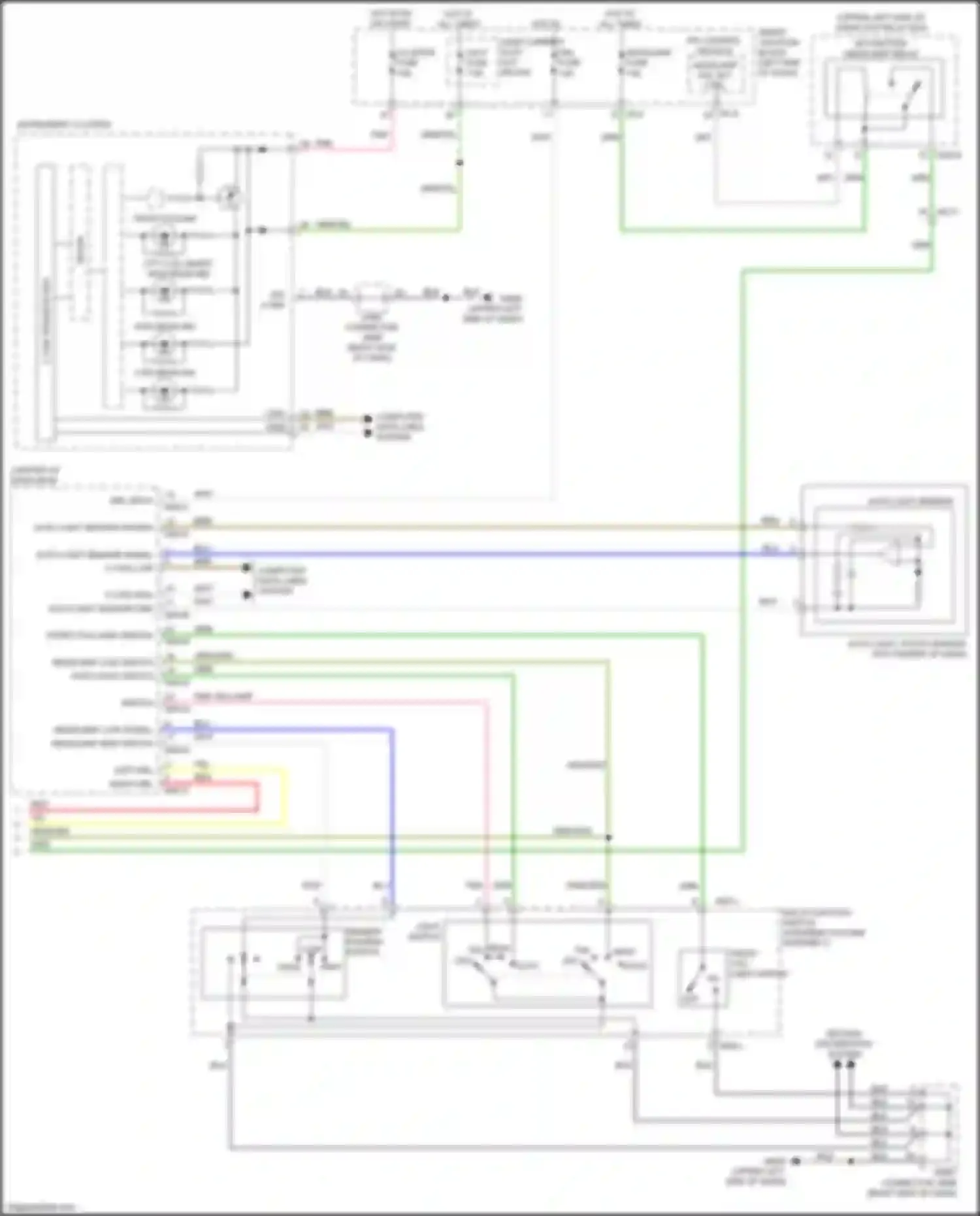 Wiring diagram computer data lines system for Kia Soul II facelift (2016-2019) (27 of 72)